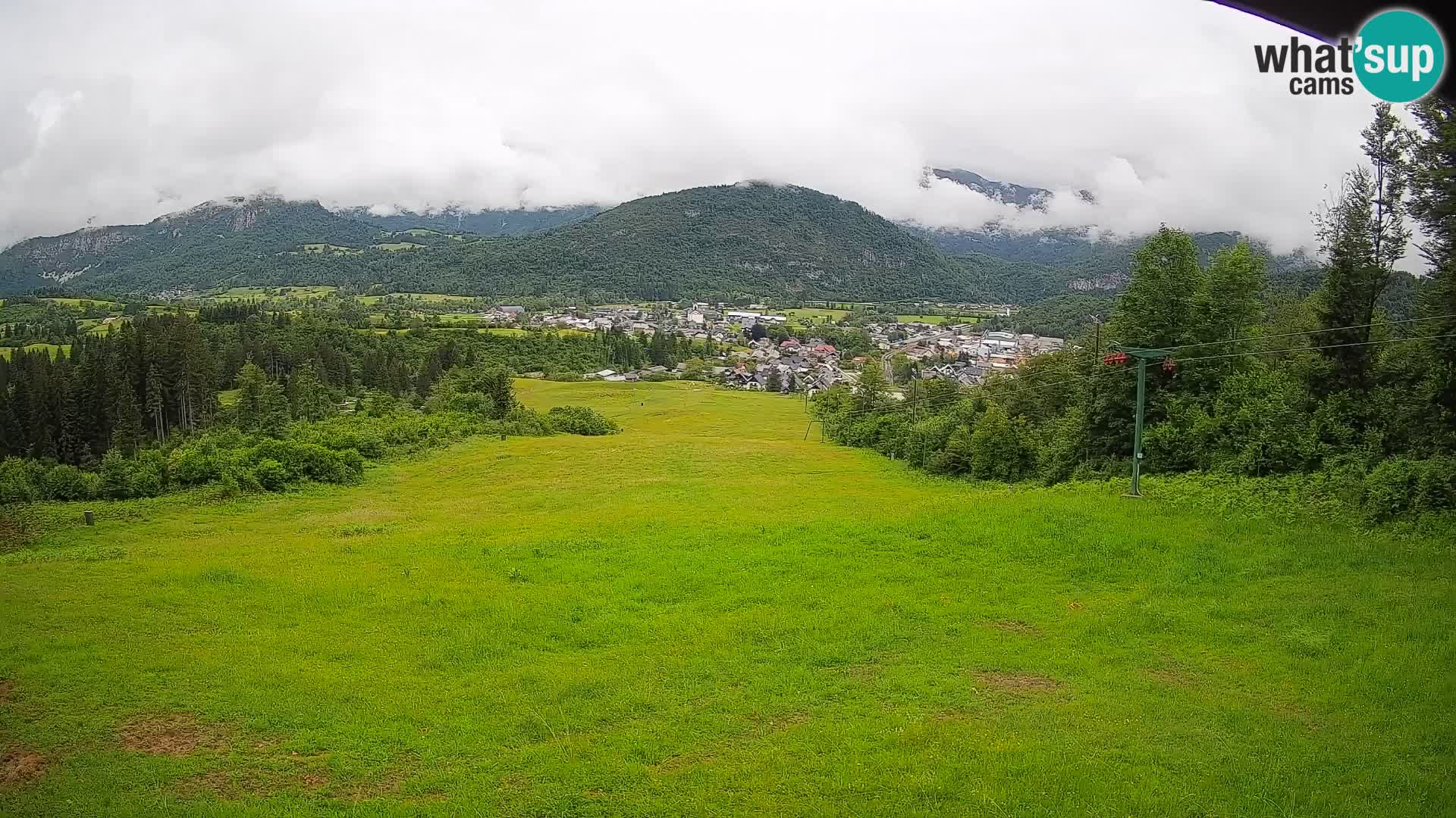 Webcam Bohinjska Bistrica – Live View from Kozji Hrbet Ski Station