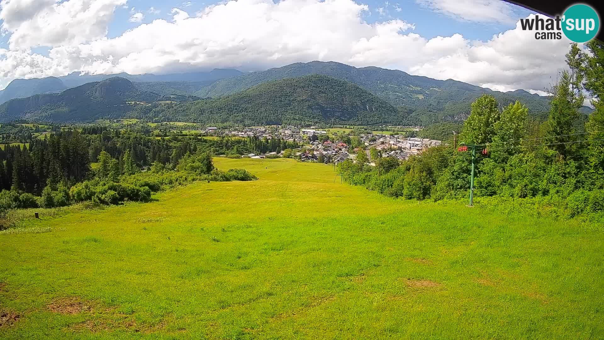 Webcam Bohinjska Bistrica – Live View from Kozji Hrbet Ski Station