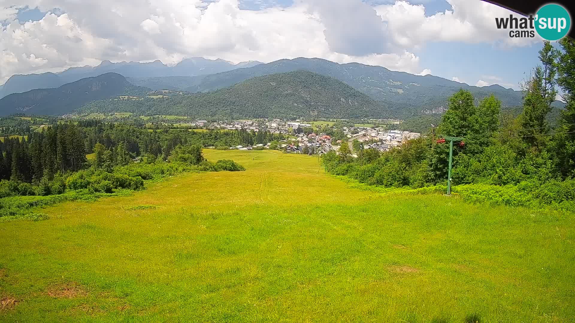Webcam Bohinjska Bistrica – Live View from Kozji Hrbet Ski Station