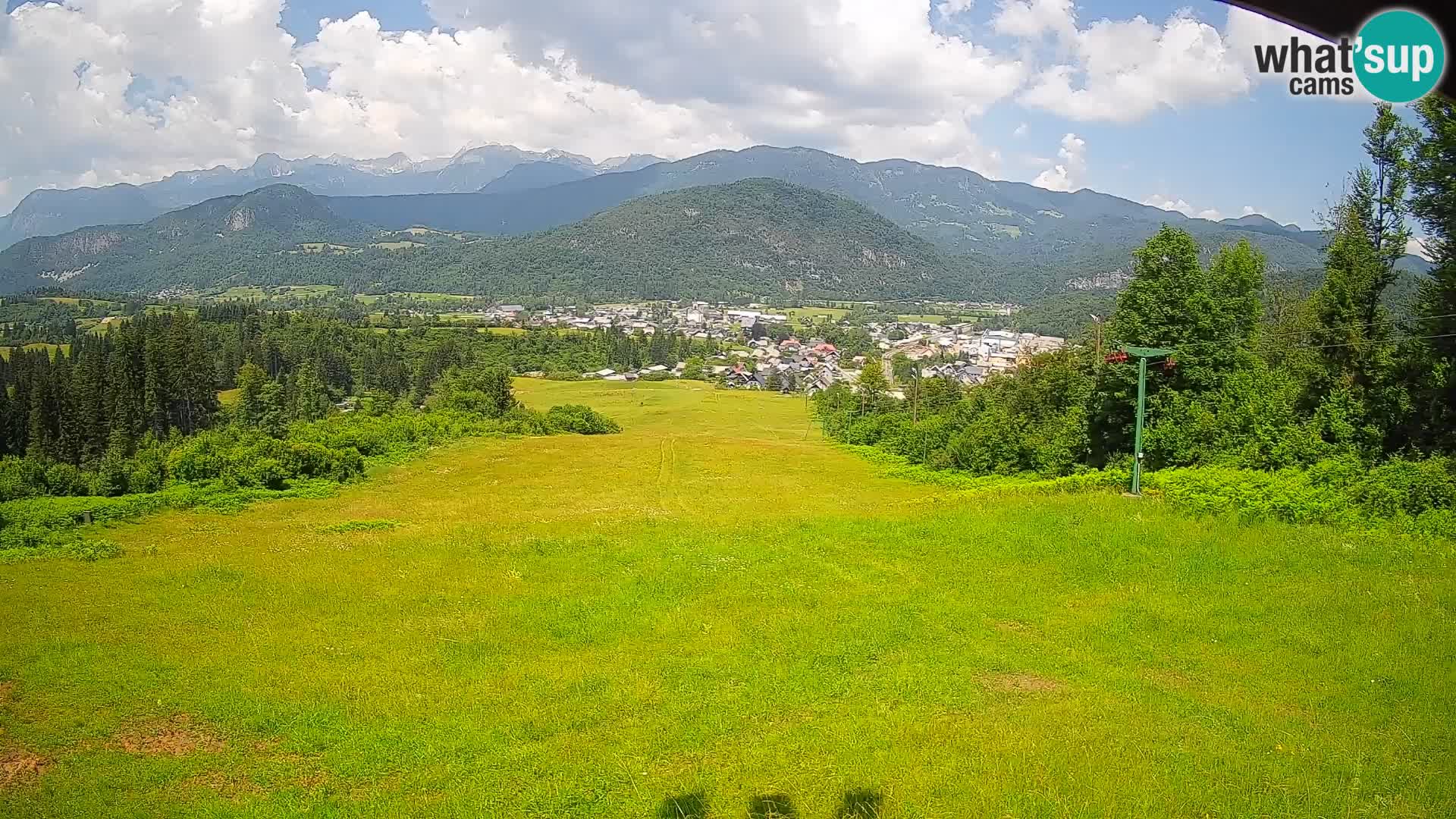 Webcam Bohinjska Bistrica – Live View from Kozji Hrbet Ski Station