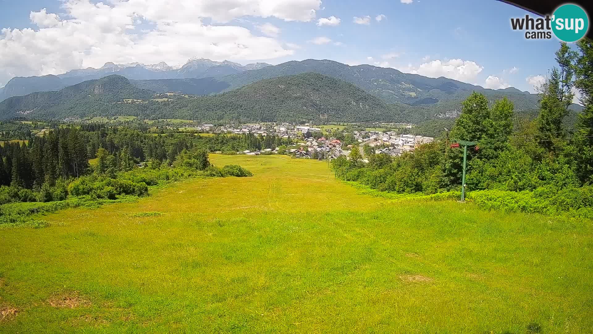 Webcam Bohinjska Bistrica – Vista live dalla stazione sciistica Kozji Hrbet