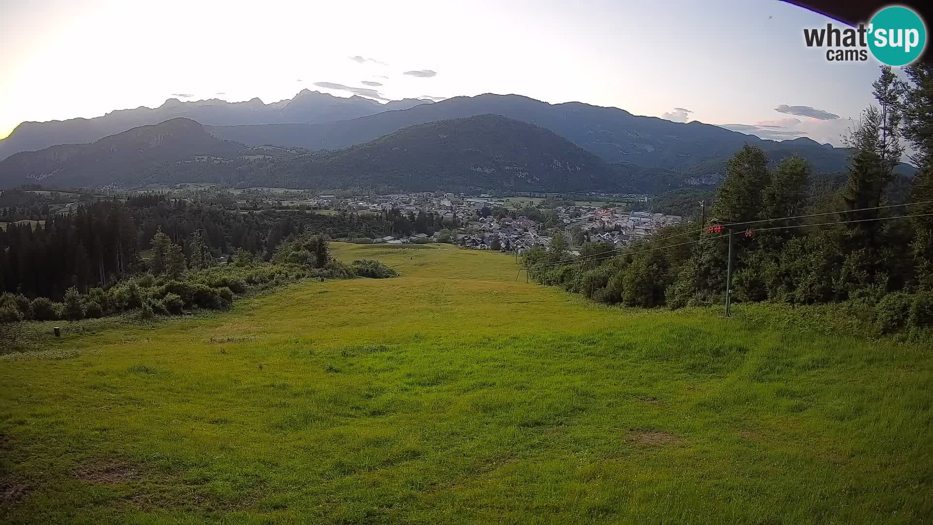 Spletna kamera Bohinjska Bistrica – Pogled v živo s smučišča Kozji Hrbet