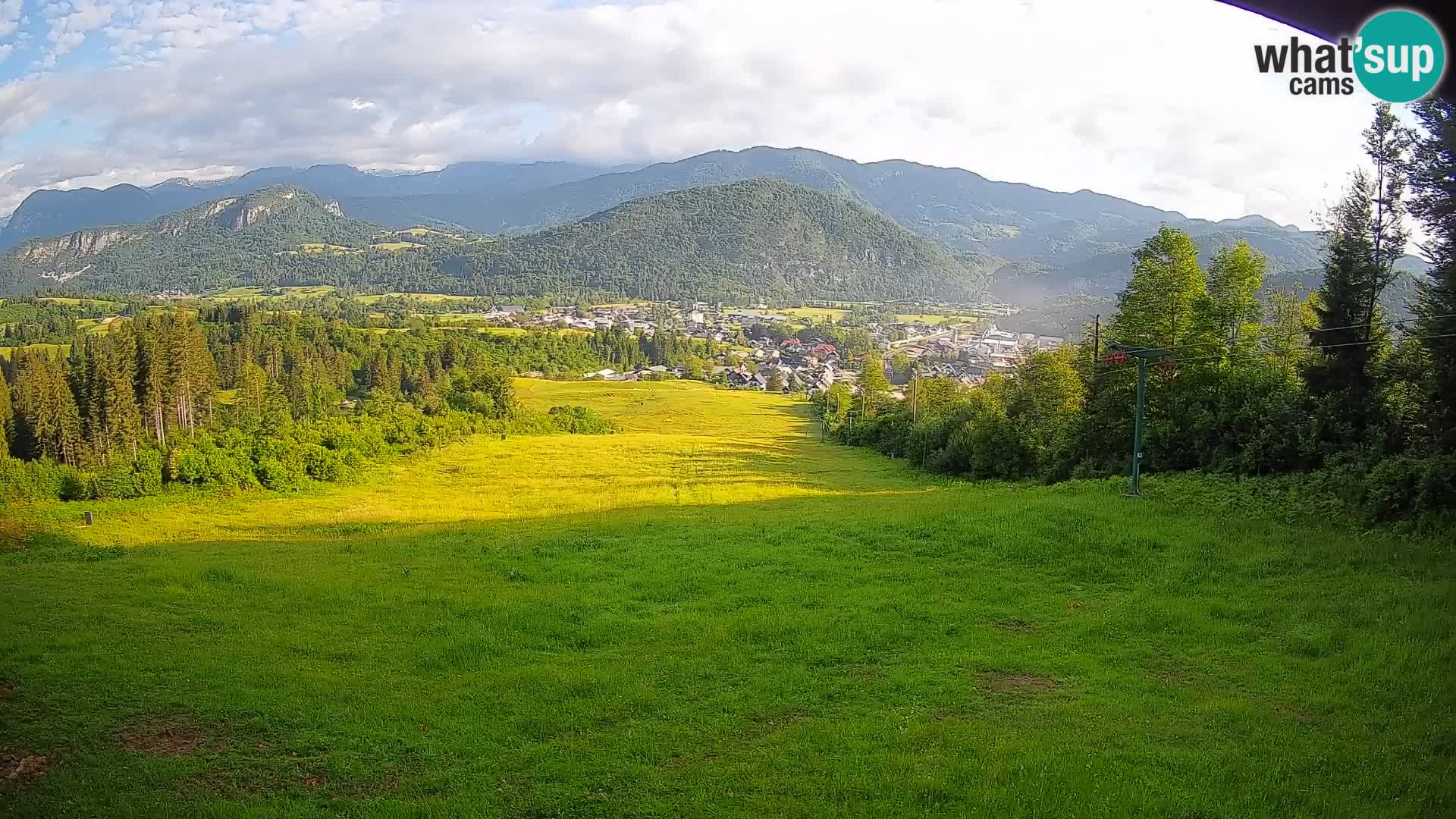 Webcam Bohinjska Bistrica – Live View from Kozji Hrbet Ski Station
