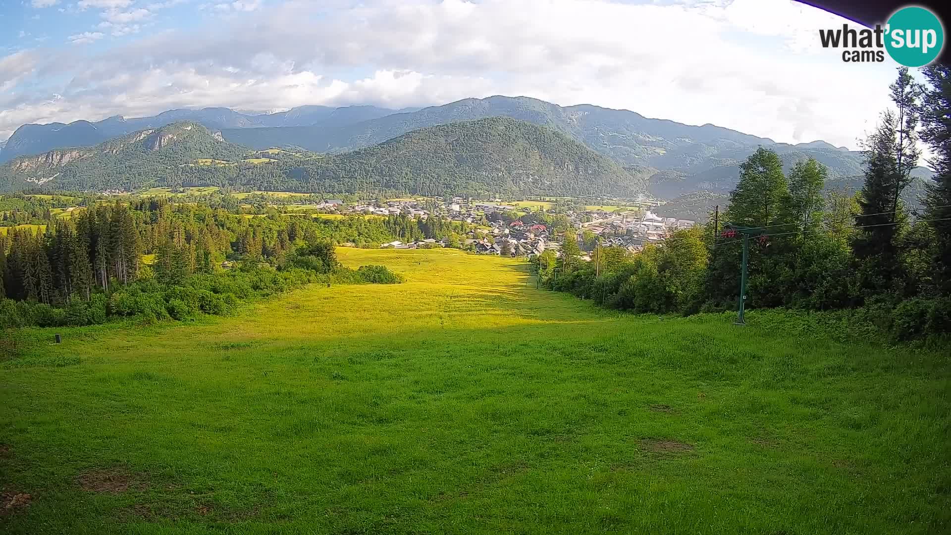 Cámara en vivo Bohinjska Bistrica – Vista en directo desde la estación de esquí Kozji Hrbet