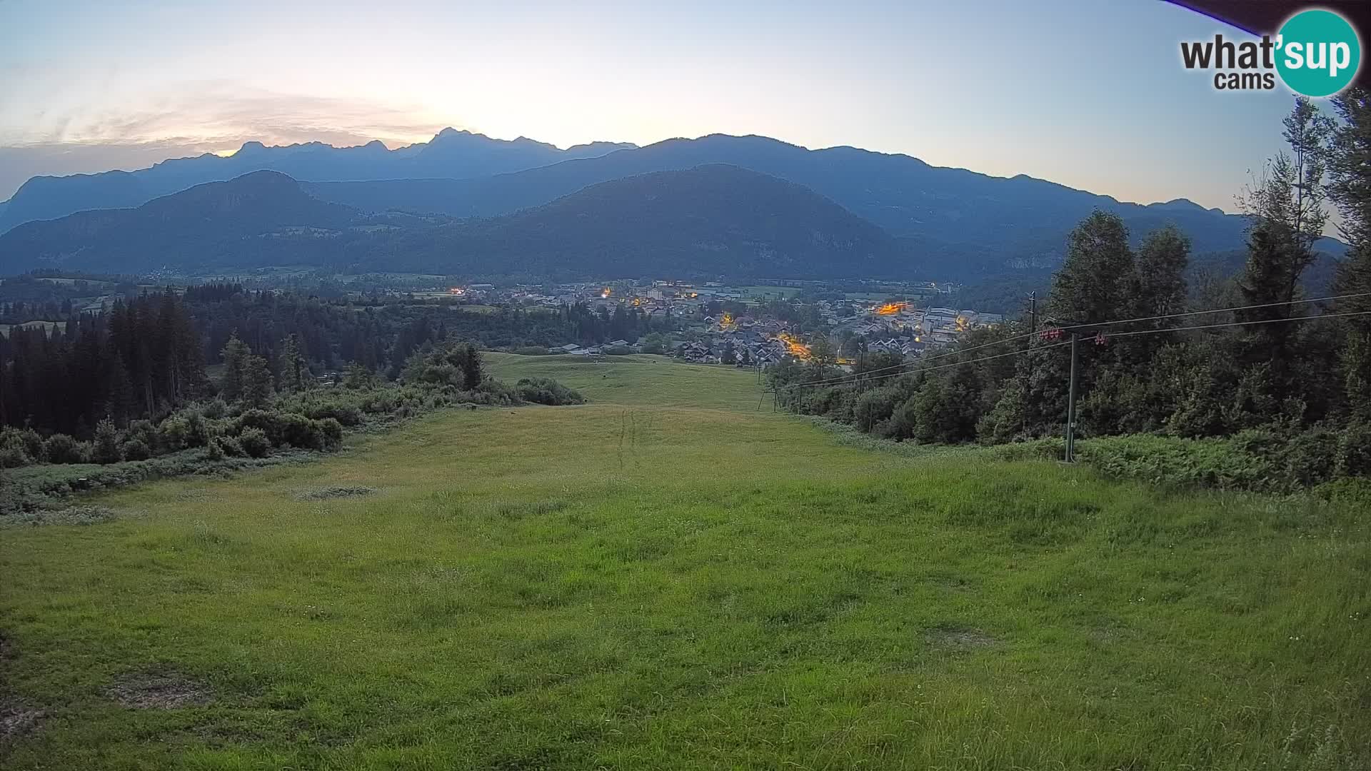 Webcam Bohinjska Bistrica – Live View from Kozji Hrbet Ski Station