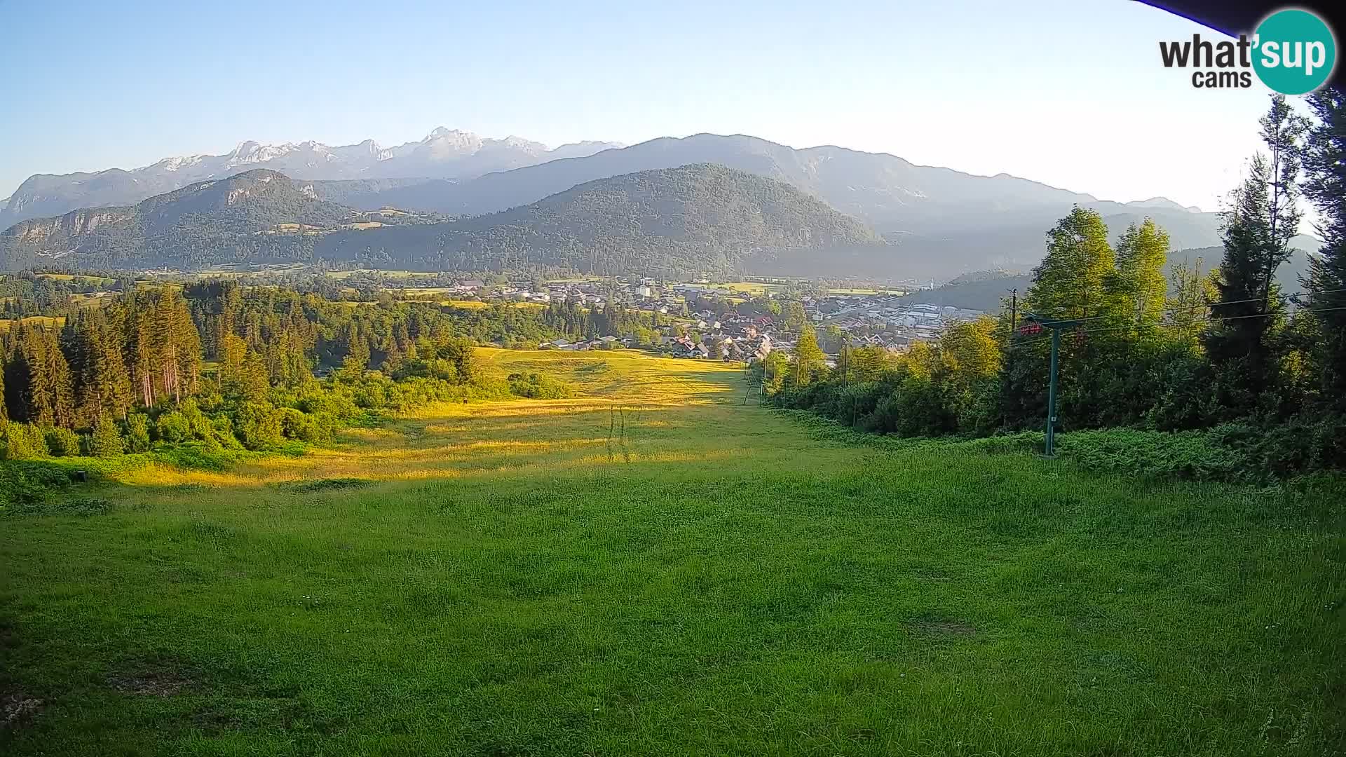 Webcam Bohinjska Bistrica – Live View from Kozji Hrbet Ski Station