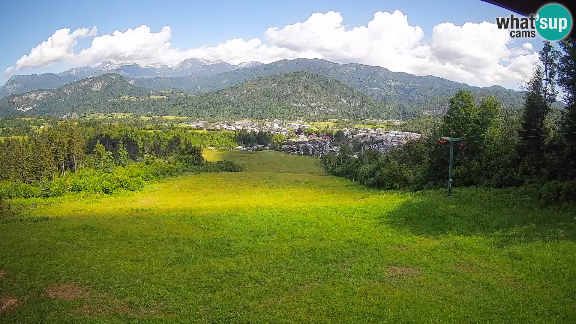 Webcam Bohinjska Bistrica – Vue en direct depuis la station de ski Kozji Hrbet