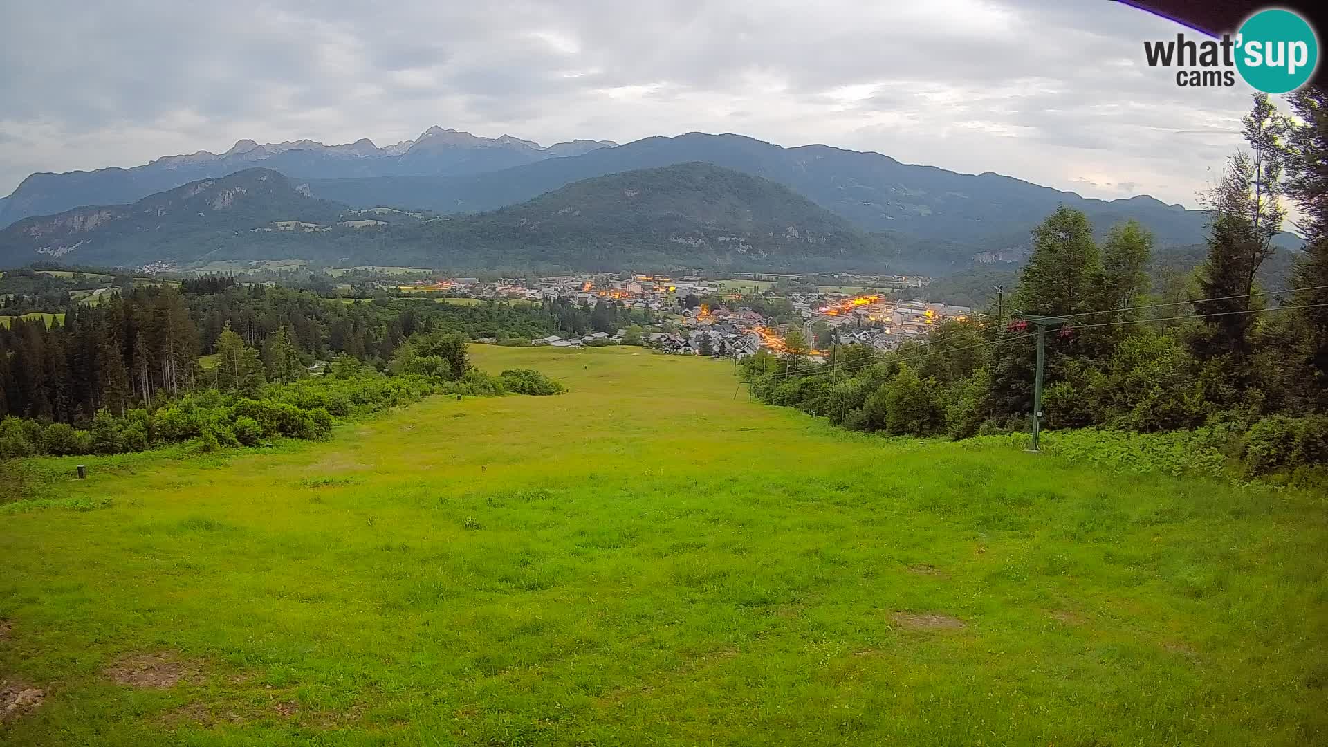 Webcam Bohinjska Bistrica – Vista live dalla stazione sciistica Kozji Hrbet