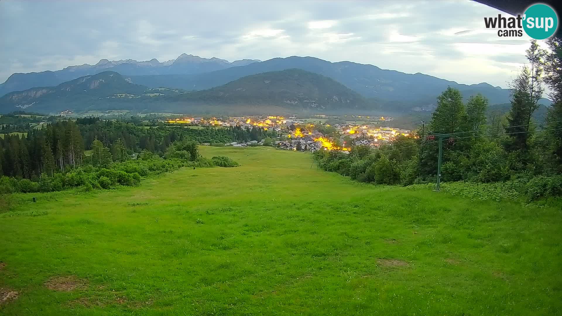 Webcam Bohinjska Bistrica – Vista live dalla stazione sciistica Kozji Hrbet