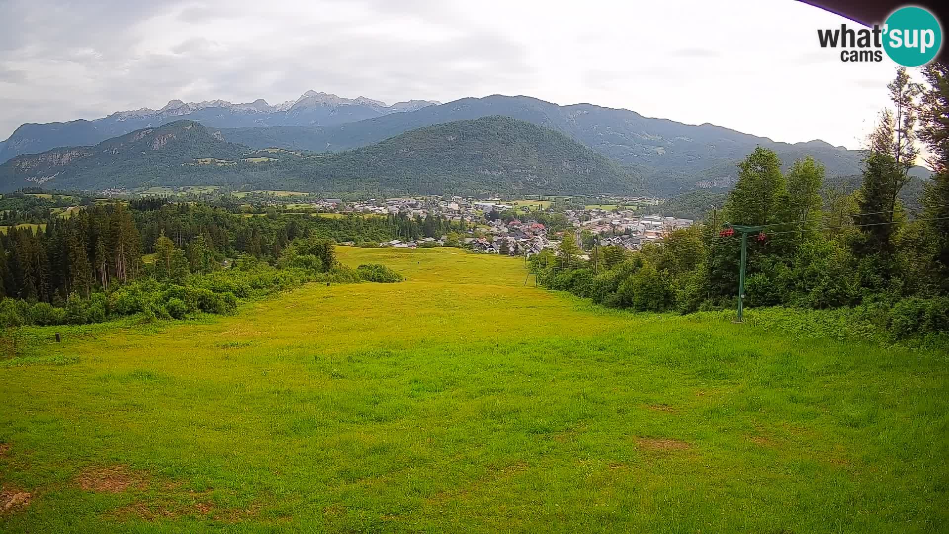 Webcam Bohinjska Bistrica – Vista live dalla stazione sciistica Kozji Hrbet