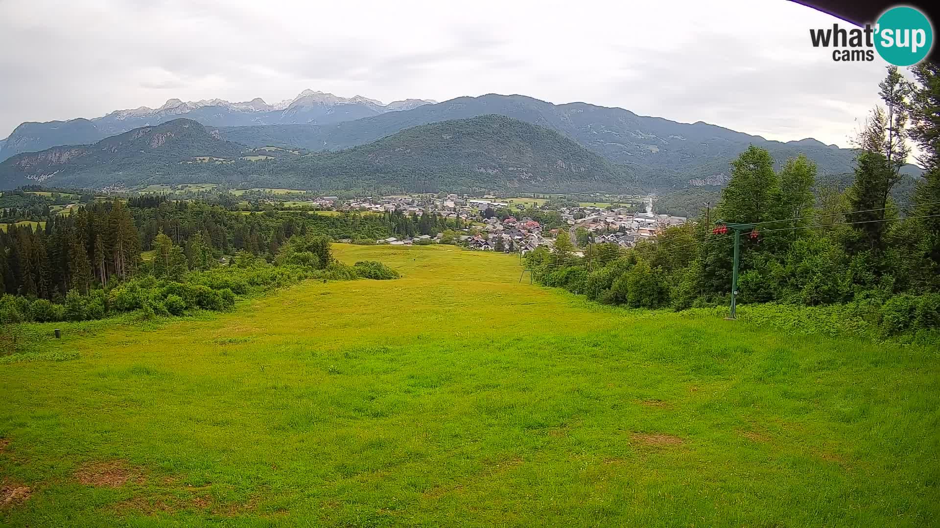 Webcam Bohinjska Bistrica – Vista live dalla stazione sciistica Kozji Hrbet