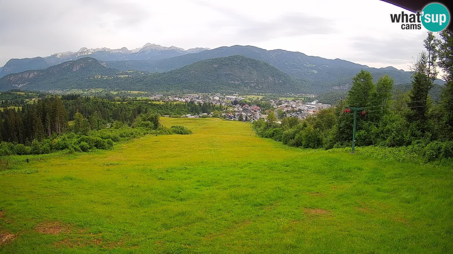 Webcam Bohinjska Bistrica – Vue en direct depuis la station de ski Kozji Hrbet