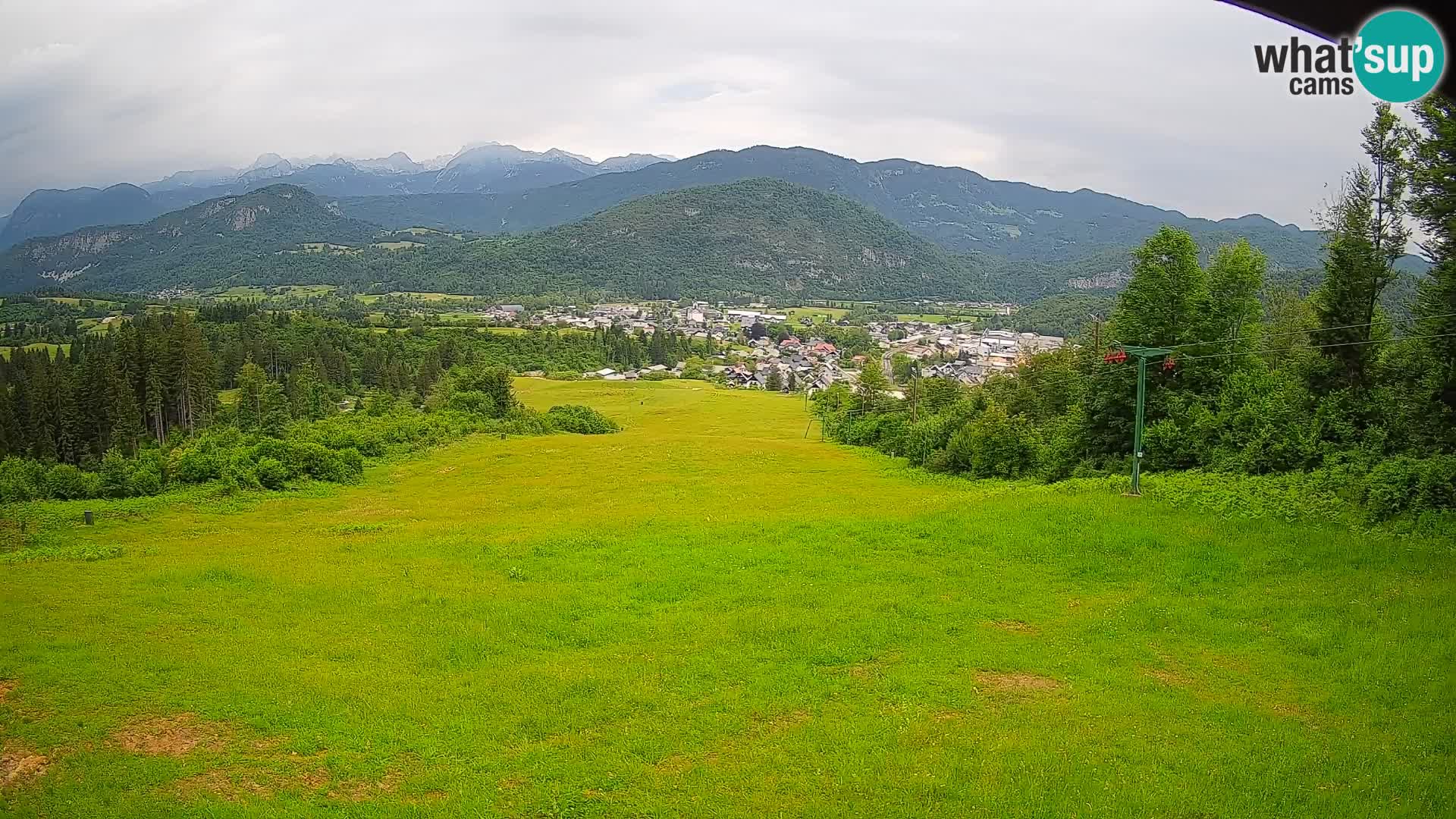 Webcam Bohinjska Bistrica – Vista live dalla stazione sciistica Kozji Hrbet