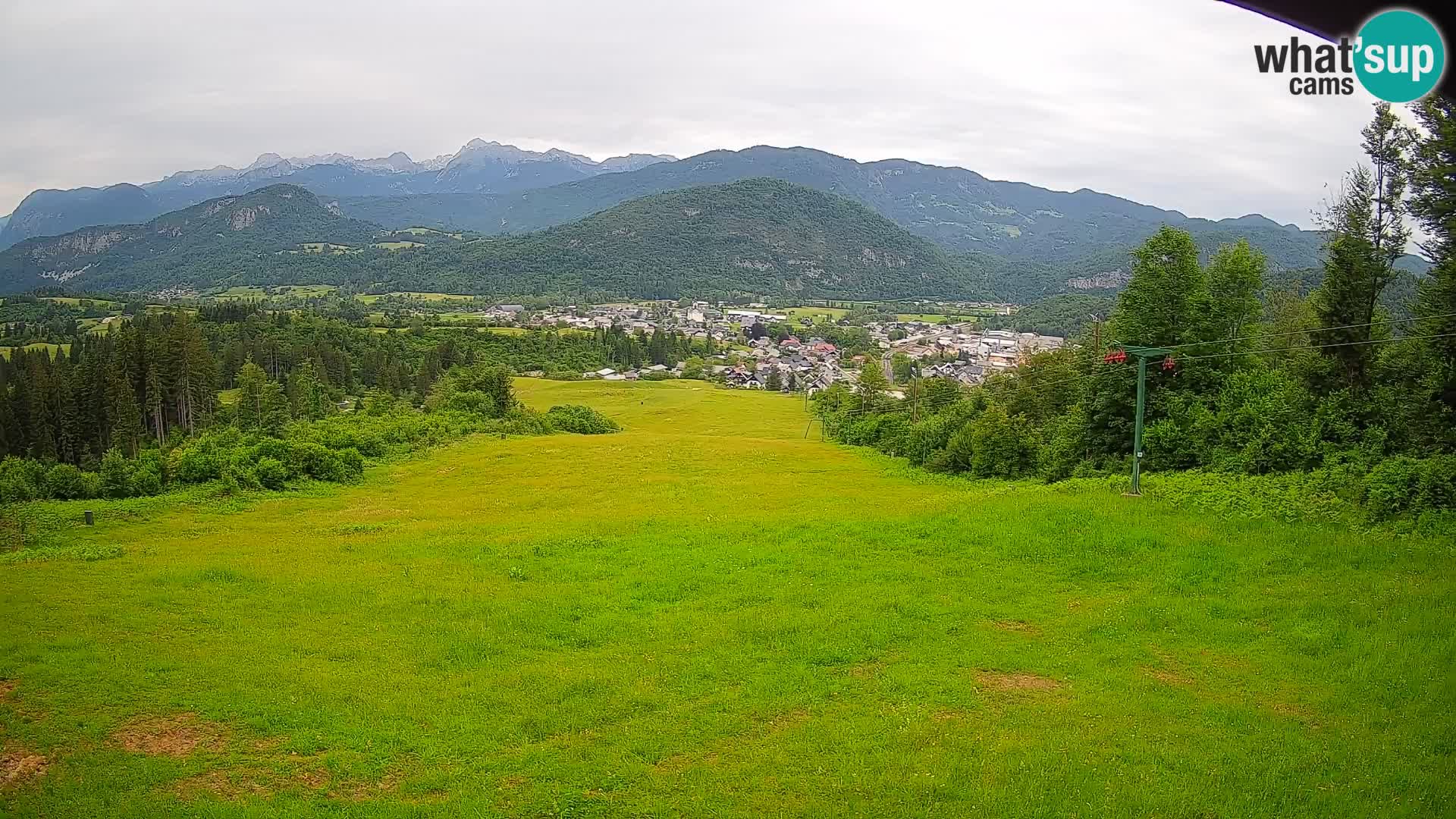 Webcam Bohinjska Bistrica – Vista live dalla stazione sciistica Kozji Hrbet