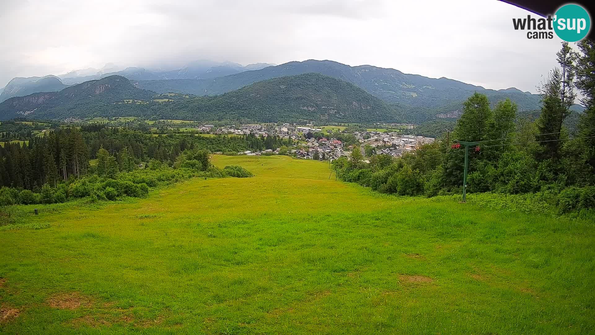 Webcam Bohinjska Bistrica – Vista live dalla stazione sciistica Kozji Hrbet