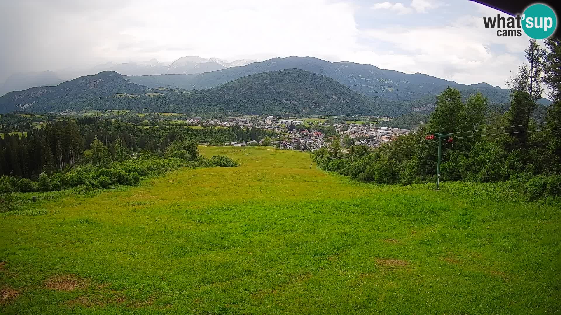 Webcam Bohinjska Bistrica – Vista live dalla stazione sciistica Kozji Hrbet