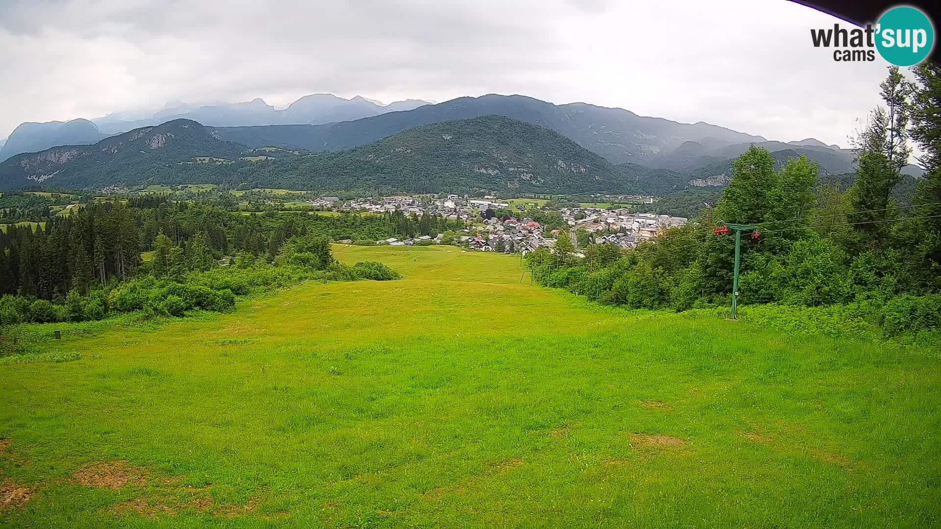 Webcam Bohinjska Bistrica – Vue en direct depuis la station de ski Kozji Hrbet