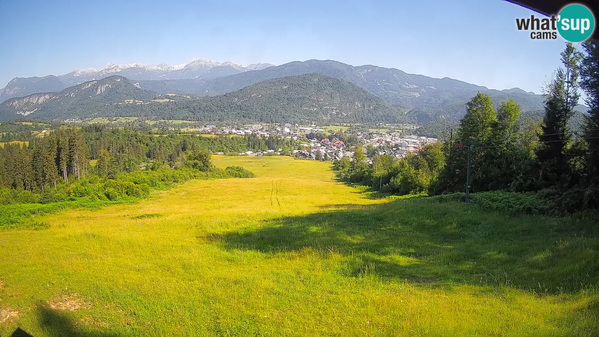 Cámara en vivo Bohinjska Bistrica – Vista en directo desde la estación de esquí Kozji Hrbet