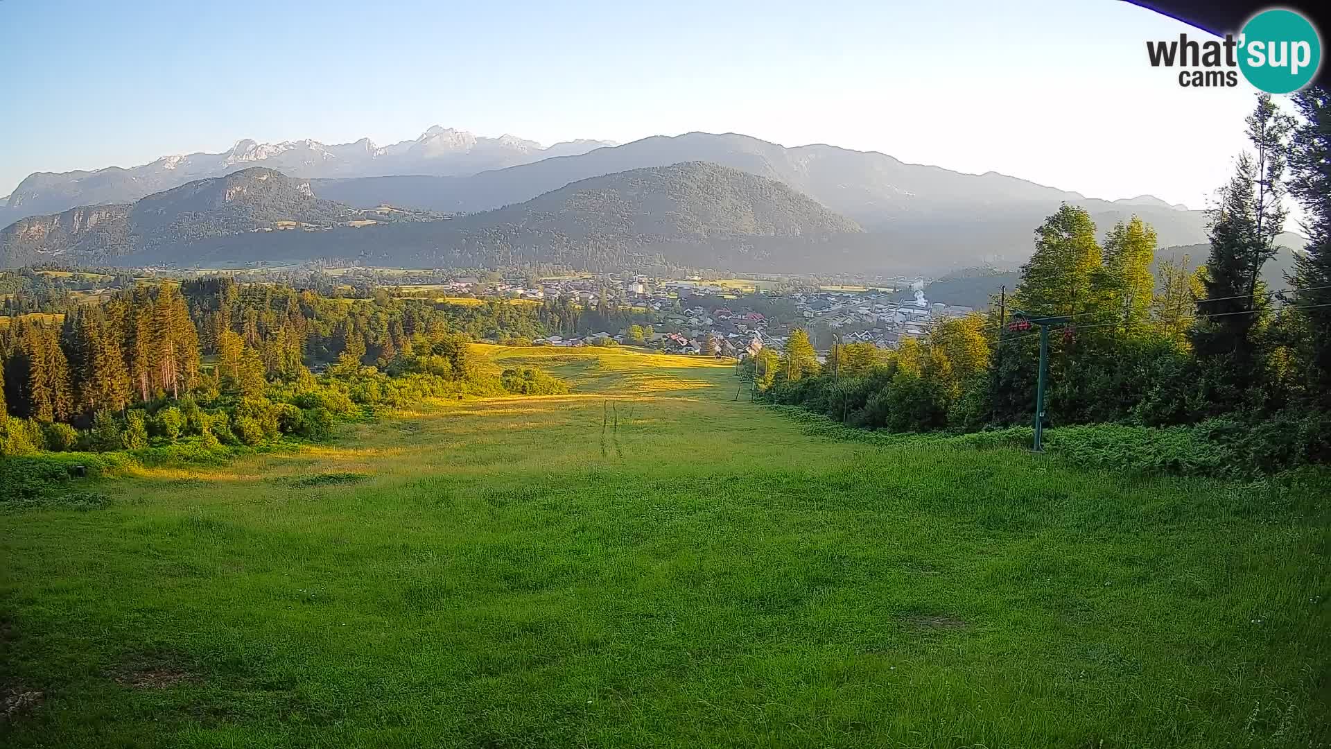 Webcam Bohinjska Bistrica – Live View from Kozji Hrbet Ski Station