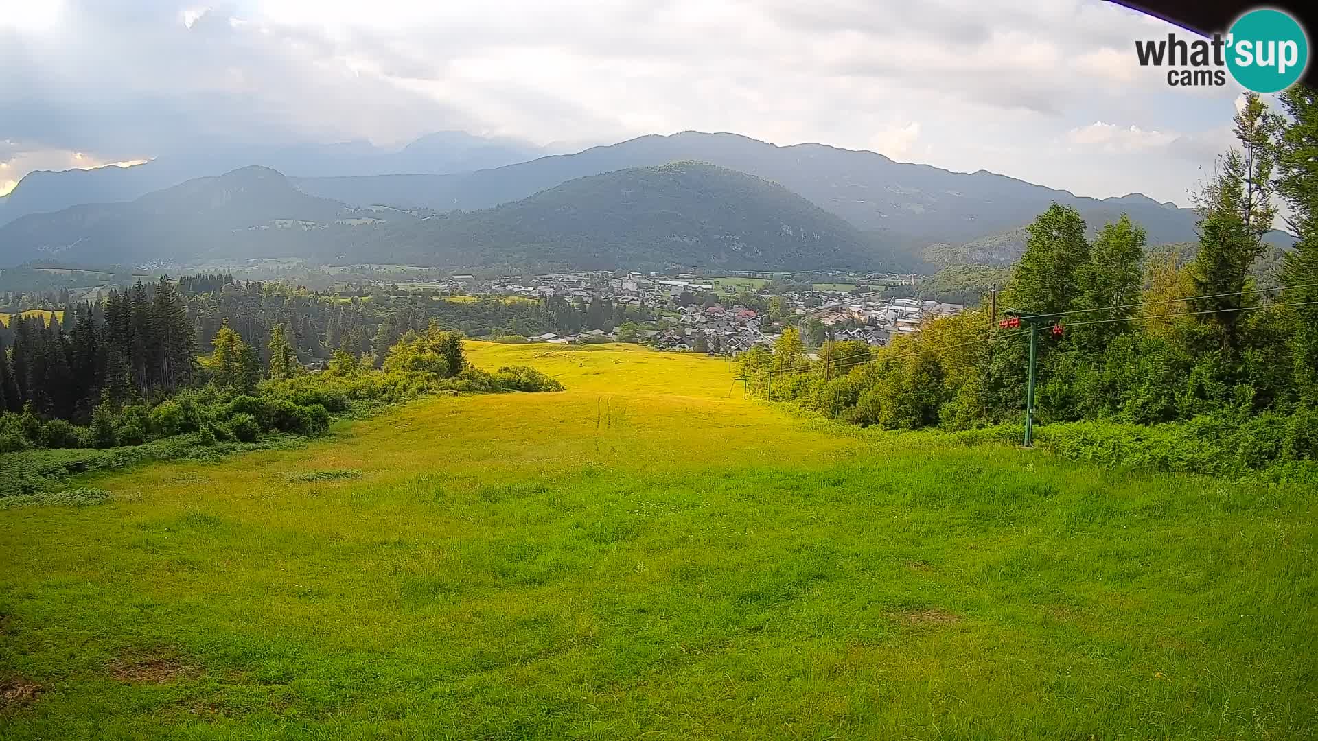 Webcam Bohinjska Bistrica – Vista live dalla stazione sciistica Kozji Hrbet