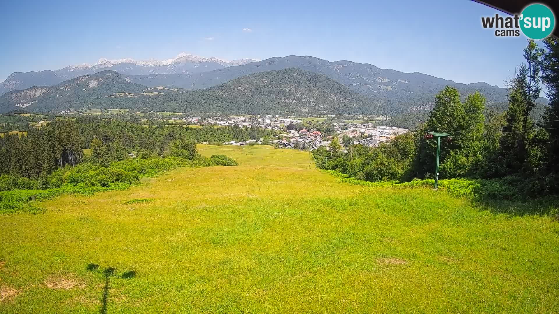 Webcam Bohinjska Bistrica – Vista live dalla stazione sciistica Kozji Hrbet