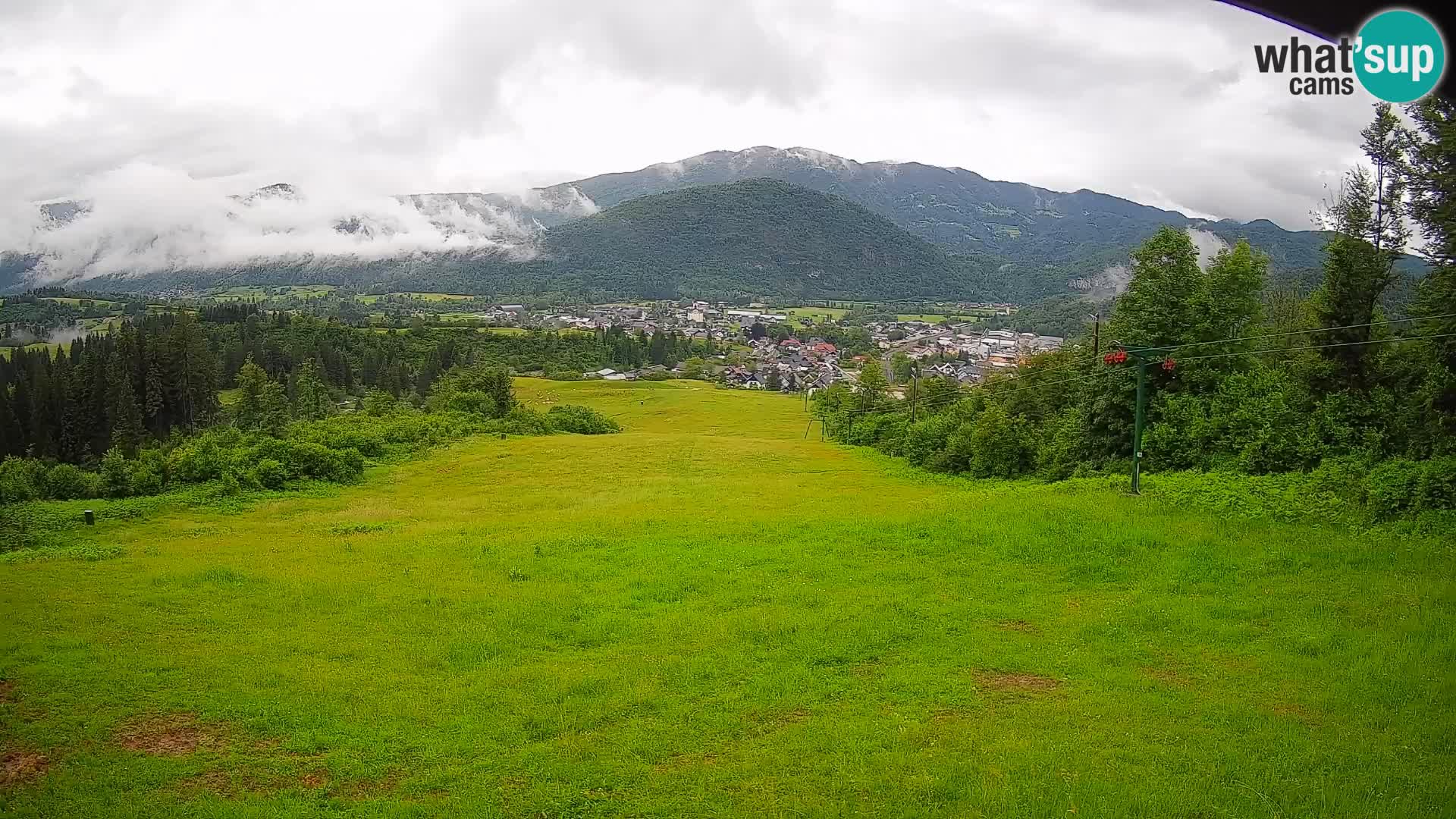 Livekamera Bohinjska Bistrica – Liveblick von der Skistation Kozji Hrbet