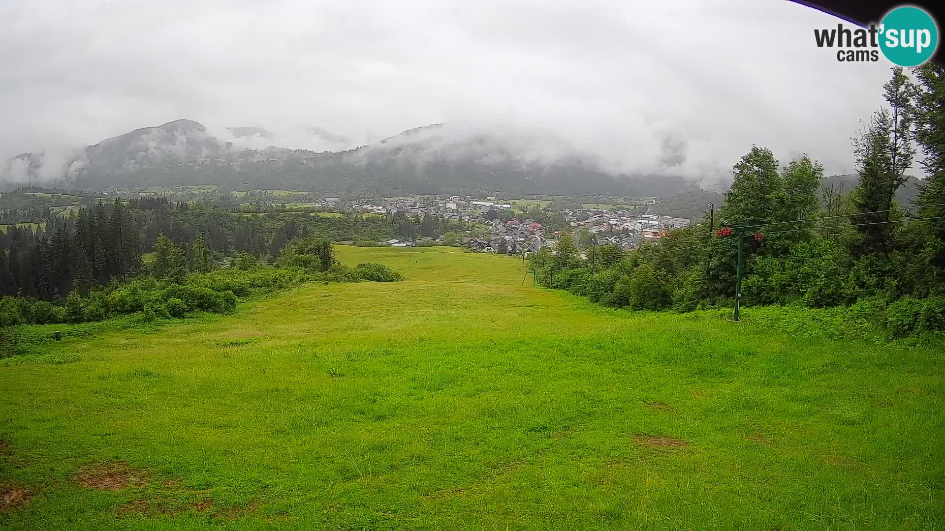 Webcam Bohinjska Bistrica – Vue en direct depuis la station de ski Kozji Hrbet