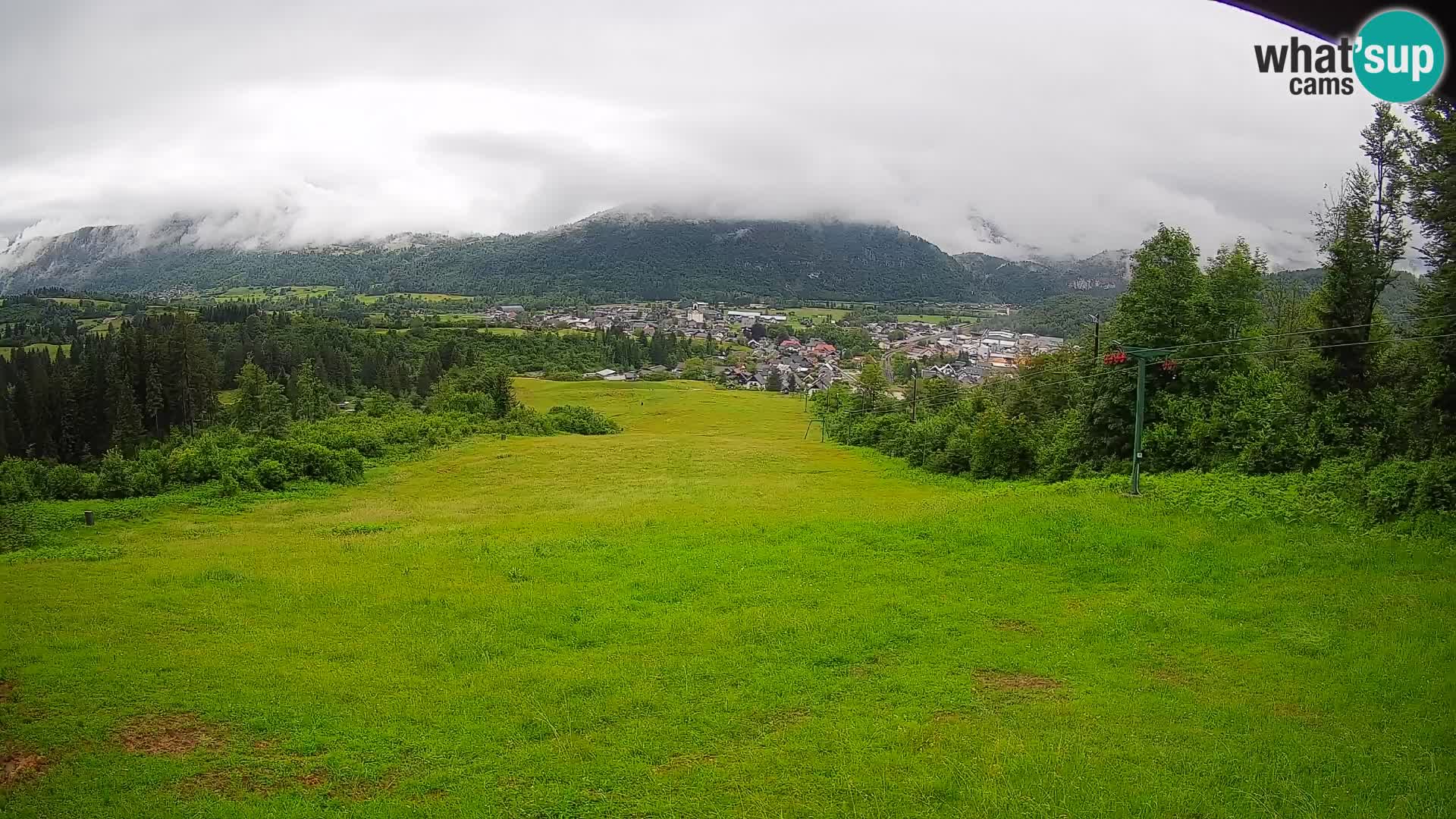 Webcam Bohinjska Bistrica – Vista live dalla stazione sciistica Kozji Hrbet