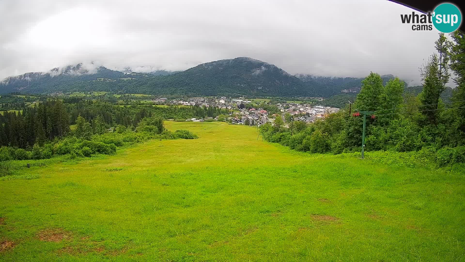 Webcam Bohinjska Bistrica – Vista live dalla stazione sciistica Kozji Hrbet