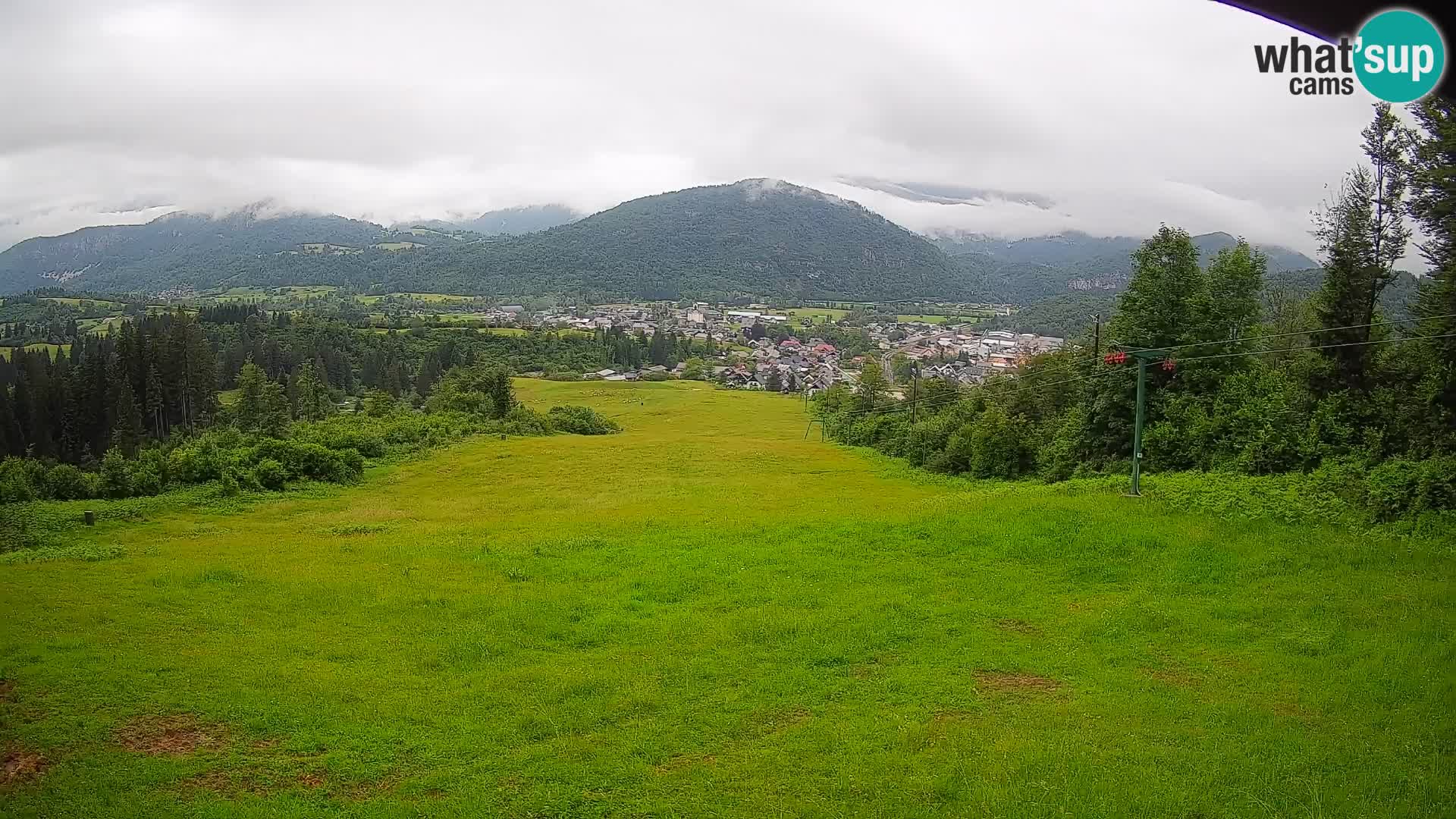 Webcam Bohinjska Bistrica – Live View from Kozji Hrbet Ski Station