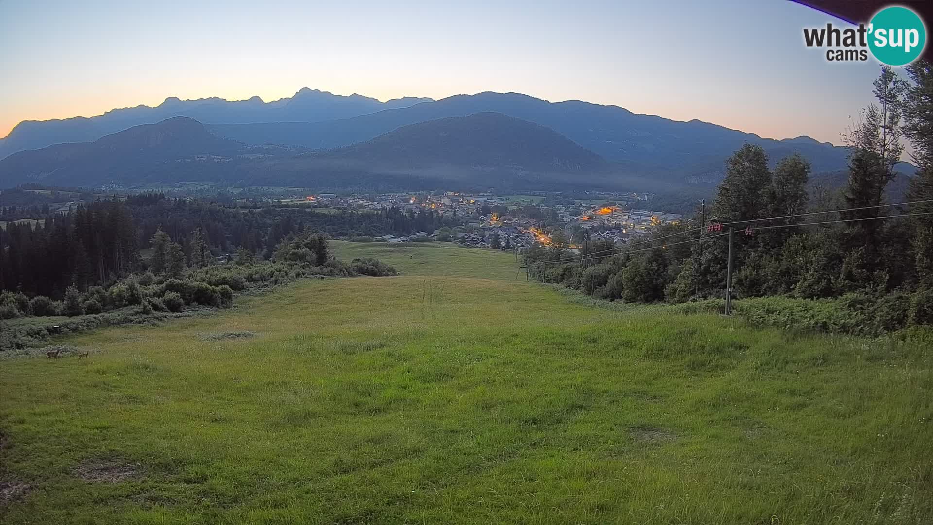 Webcam Bohinjska Bistrica – Vue en direct depuis la station de ski Kozji Hrbet