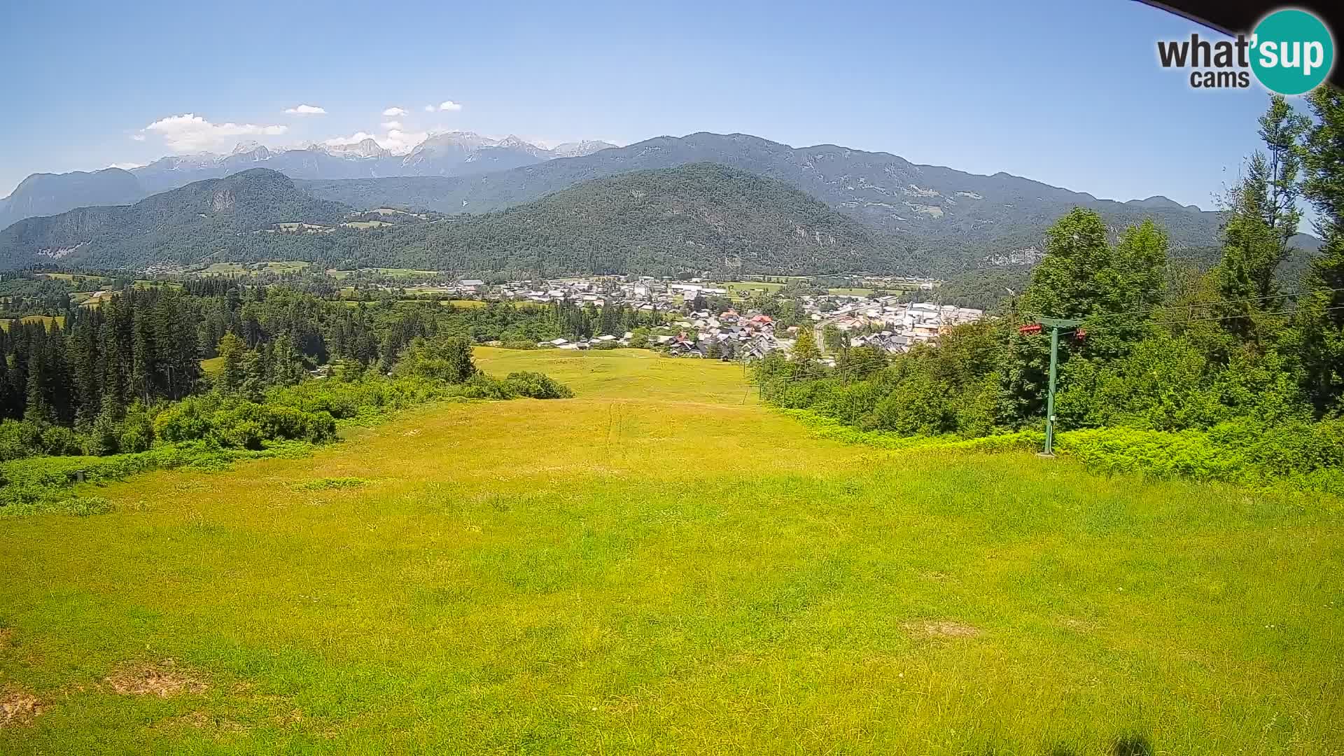 Webcam Bohinjska Bistrica – Live View from Kozji Hrbet Ski Station