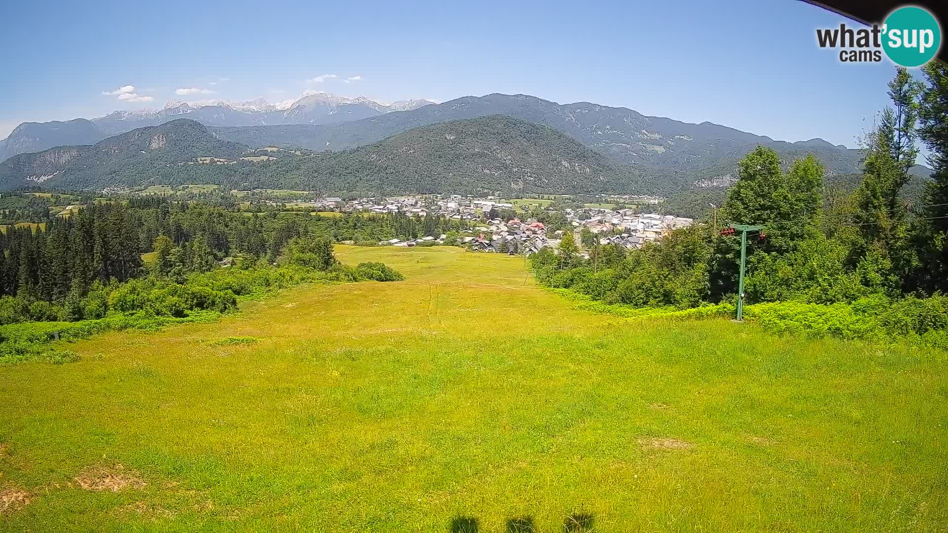 Webcam Bohinjska Bistrica – Vista live dalla stazione sciistica Kozji Hrbet