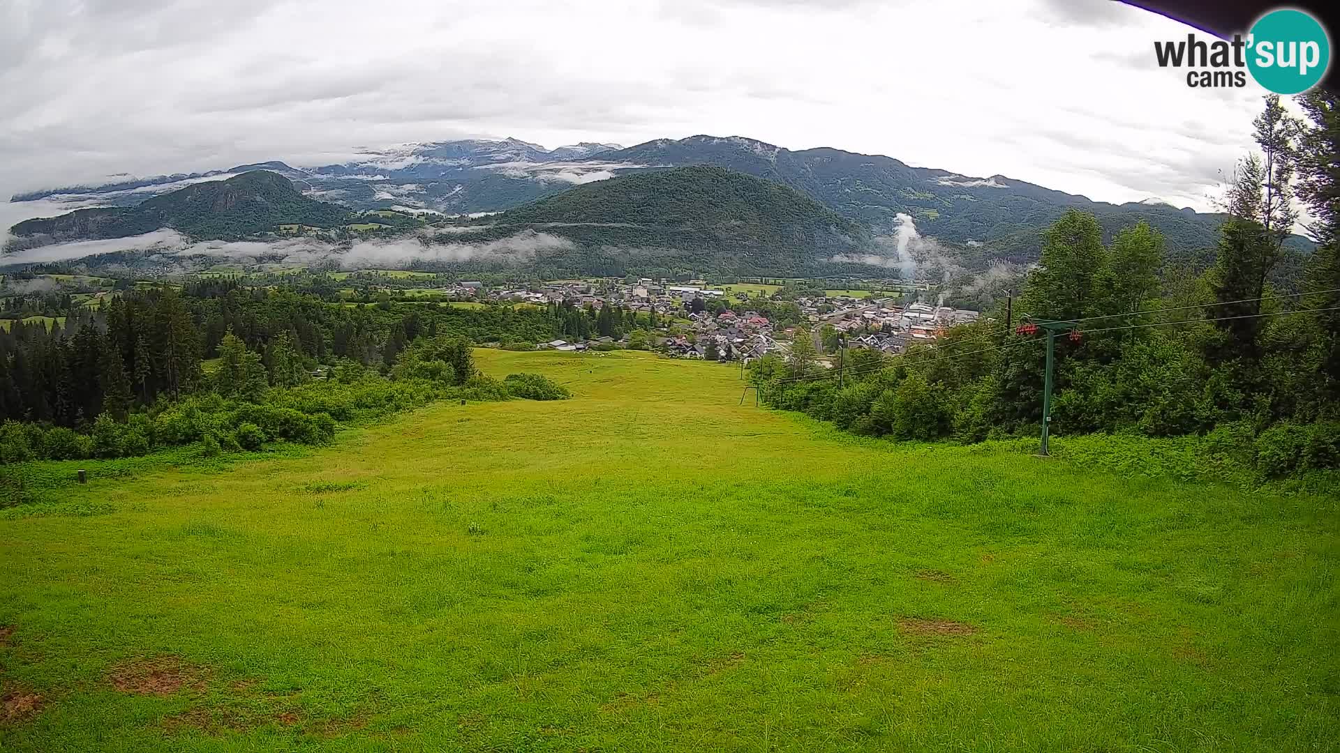 Webcam Bohinjska Bistrica – Live View from Kozji Hrbet Ski Station