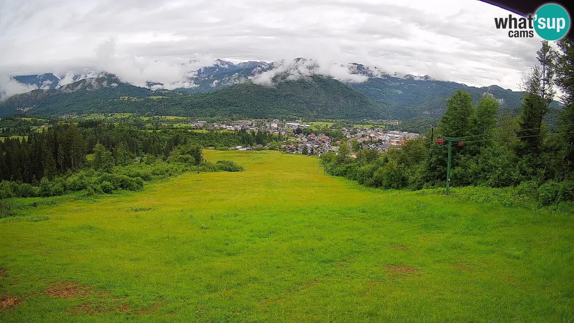 Webcam Bohinjska Bistrica – Live View from Kozji Hrbet Ski Station