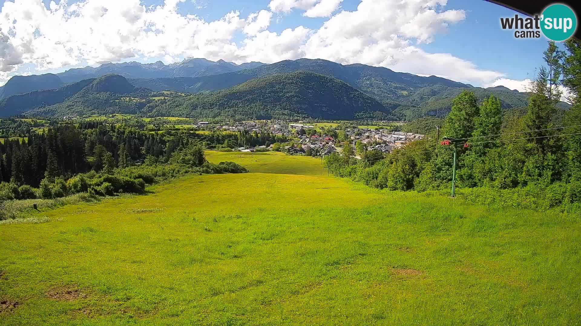 Webcam Bohinjska Bistrica – Vista live dalla stazione sciistica Kozji Hrbet