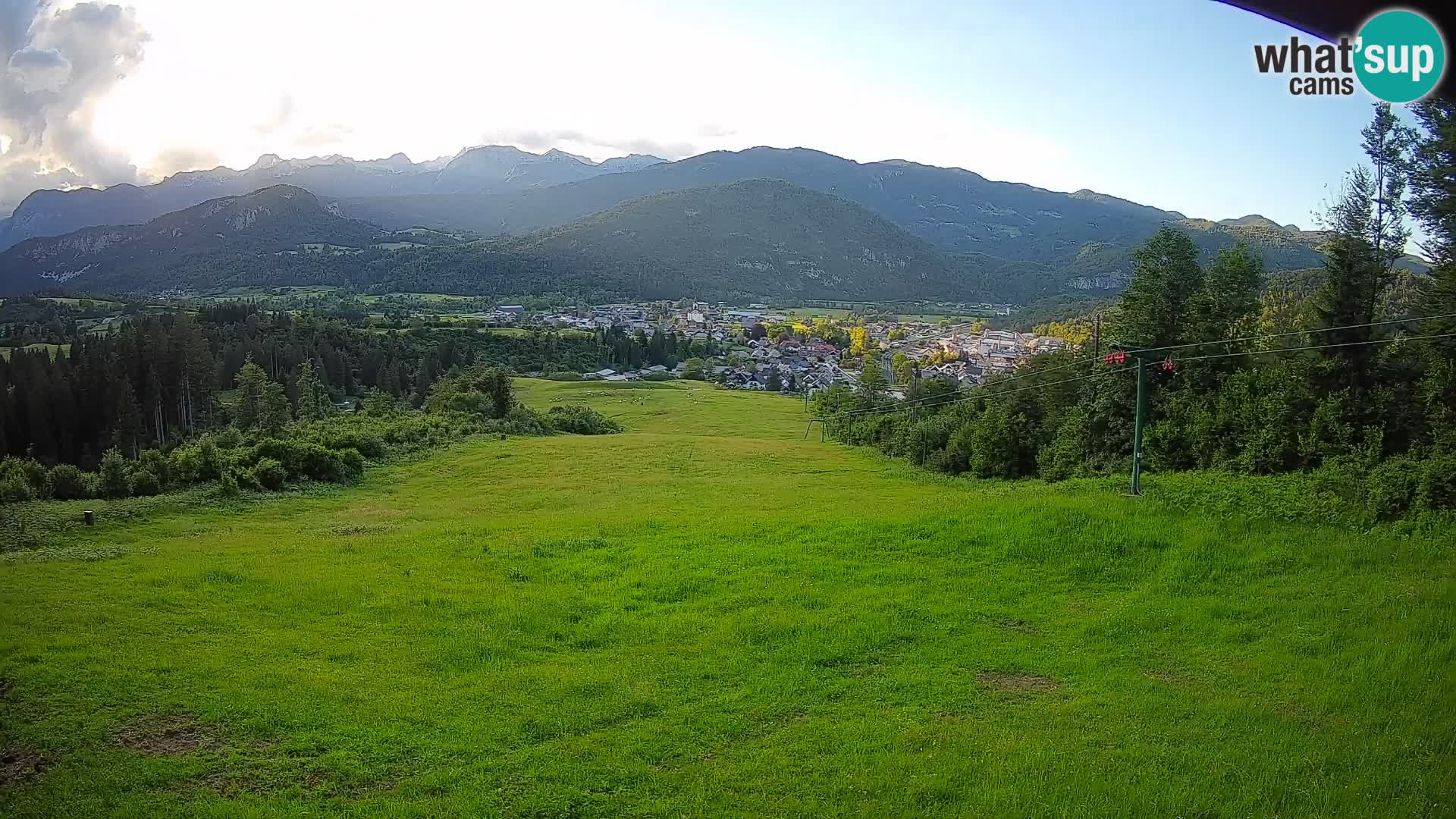 Webcam Bohinjska Bistrica – Live View from Kozji Hrbet Ski Station