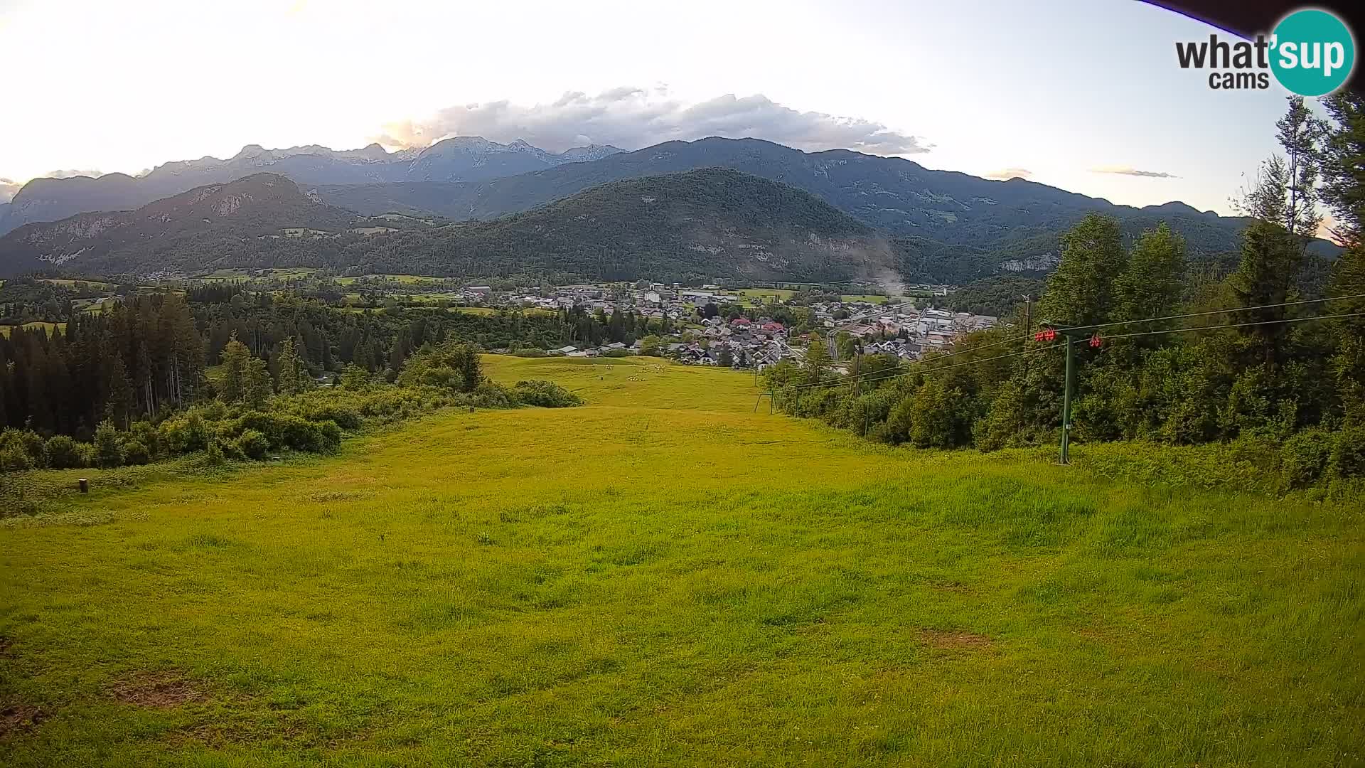 Webcam Bohinjska Bistrica – Vista live dalla stazione sciistica Kozji Hrbet