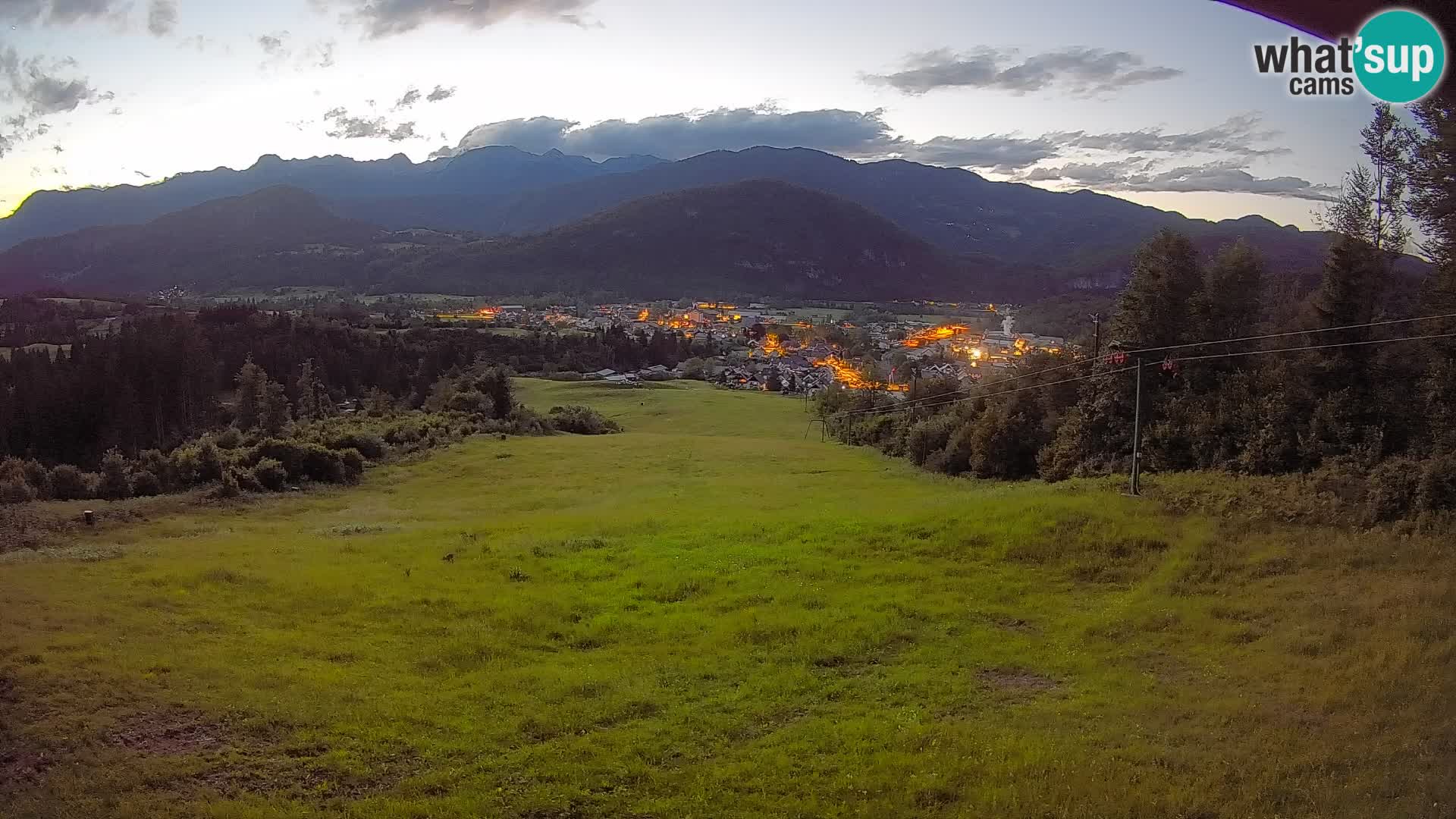Webcam Bohinjska Bistrica – Vista live dalla stazione sciistica Kozji Hrbet