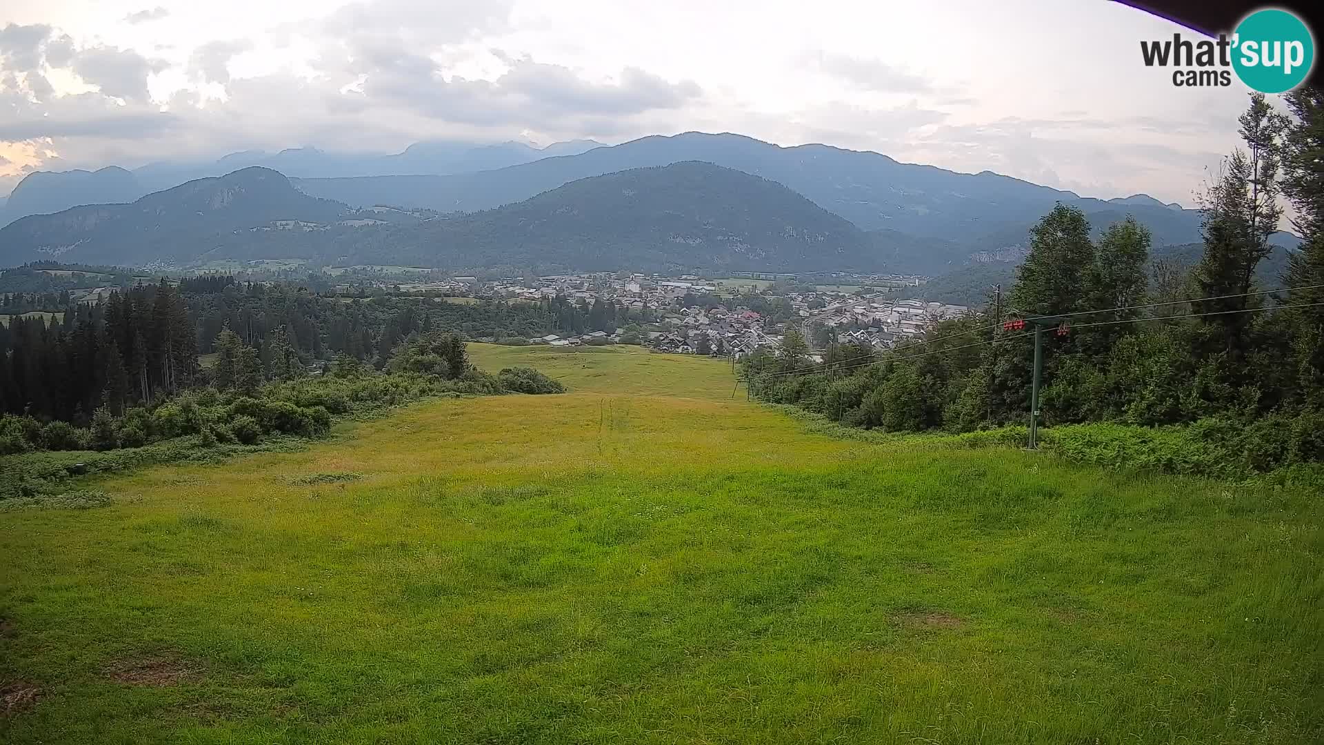 Webcam Bohinjska Bistrica – Live View from Kozji Hrbet Ski Station