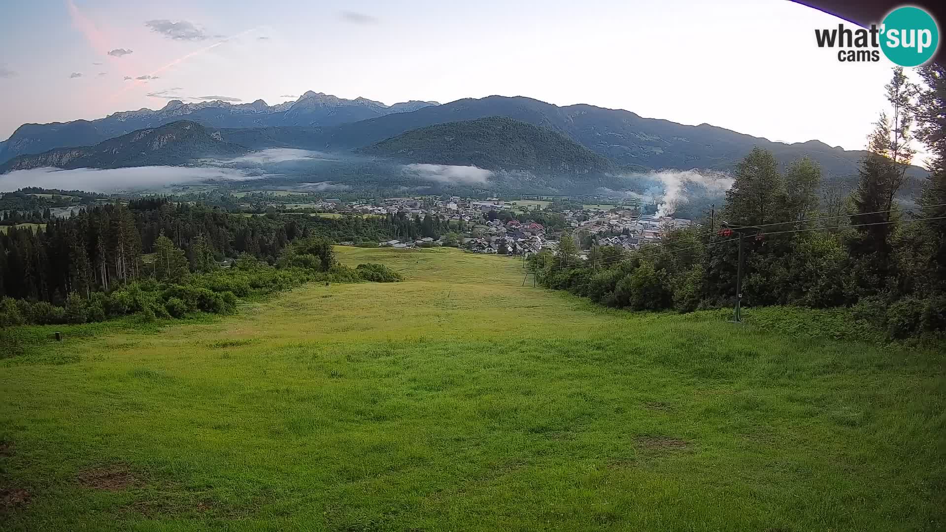Webcam Bohinjska Bistrica – Vue en direct depuis la station de ski Kozji Hrbet