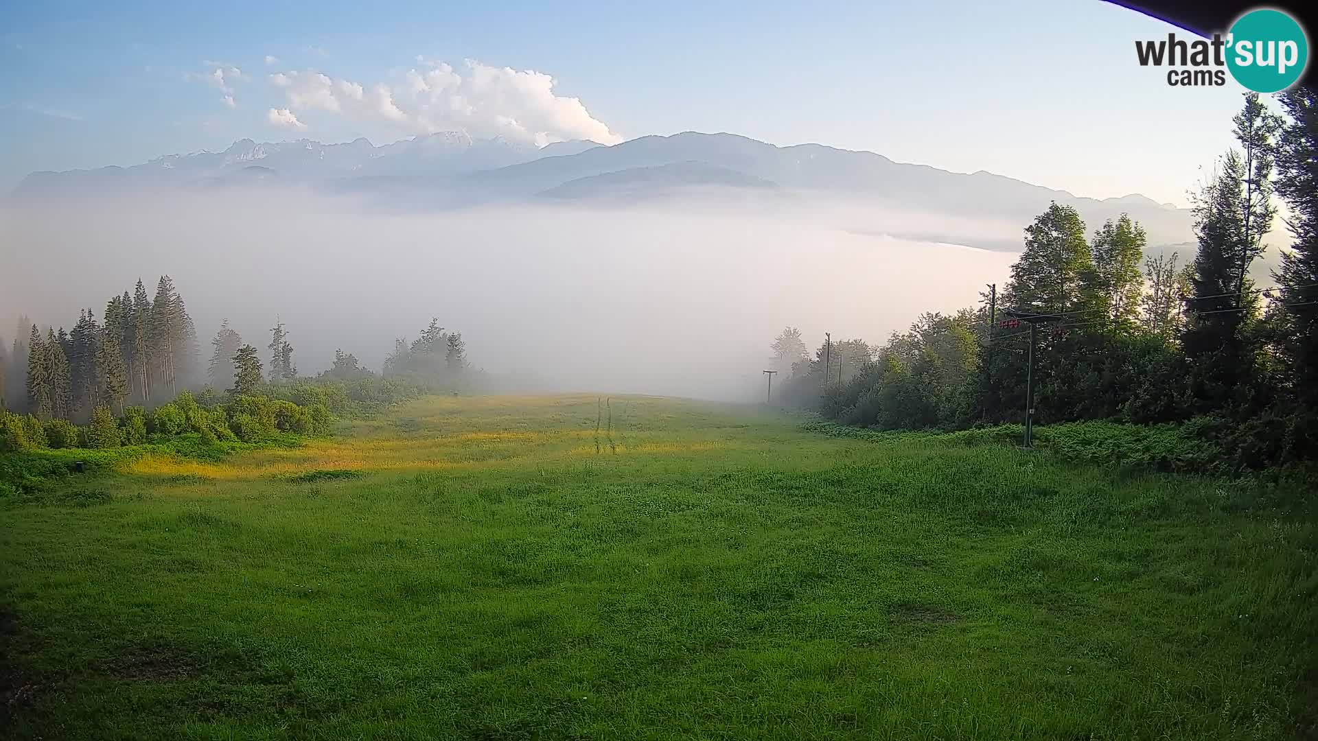 Webcam Bohinjska Bistrica – Vista live dalla stazione sciistica Kozji Hrbet
