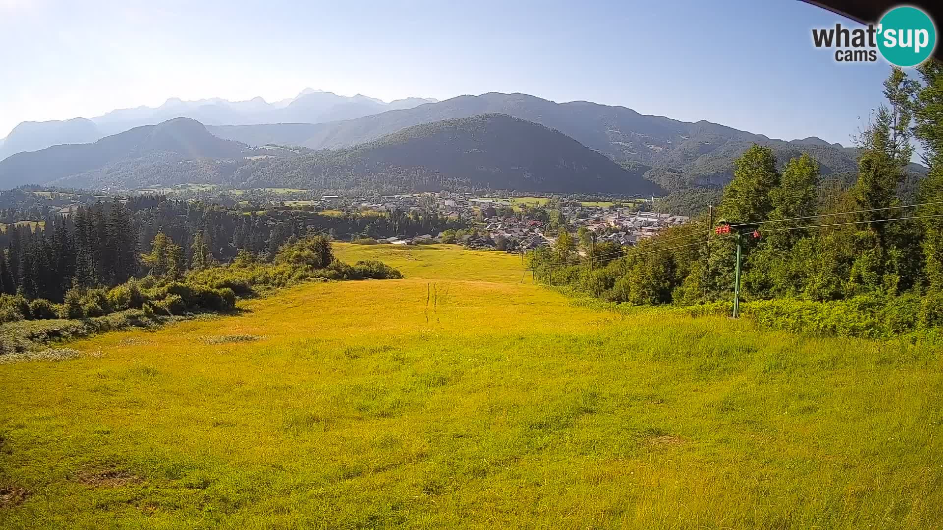 Webcam Bohinjska Bistrica – Live View from Kozji Hrbet Ski Station