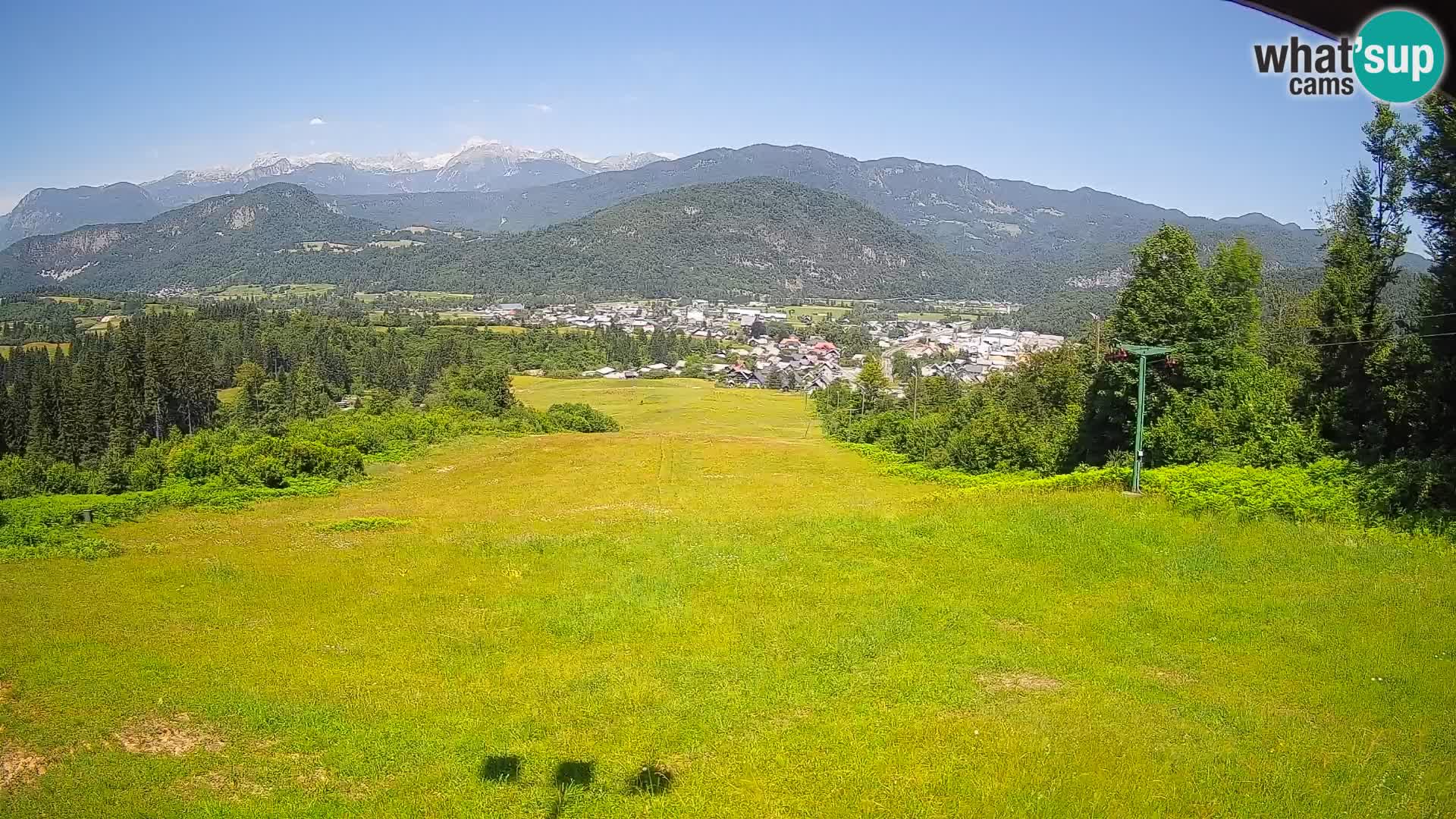 Webcam Bohinjska Bistrica – Vue en direct depuis la station de ski Kozji Hrbet