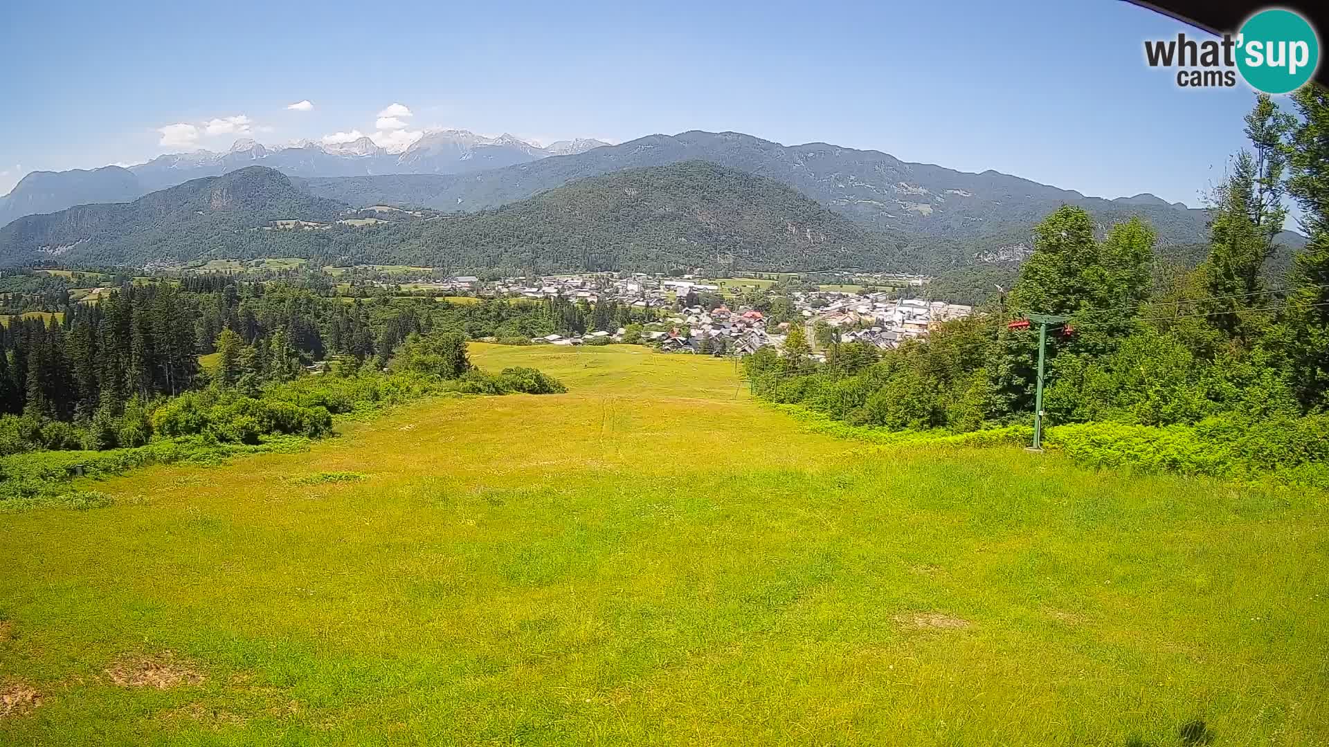 Webcam Bohinjska Bistrica – Vue en direct depuis la station de ski Kozji Hrbet