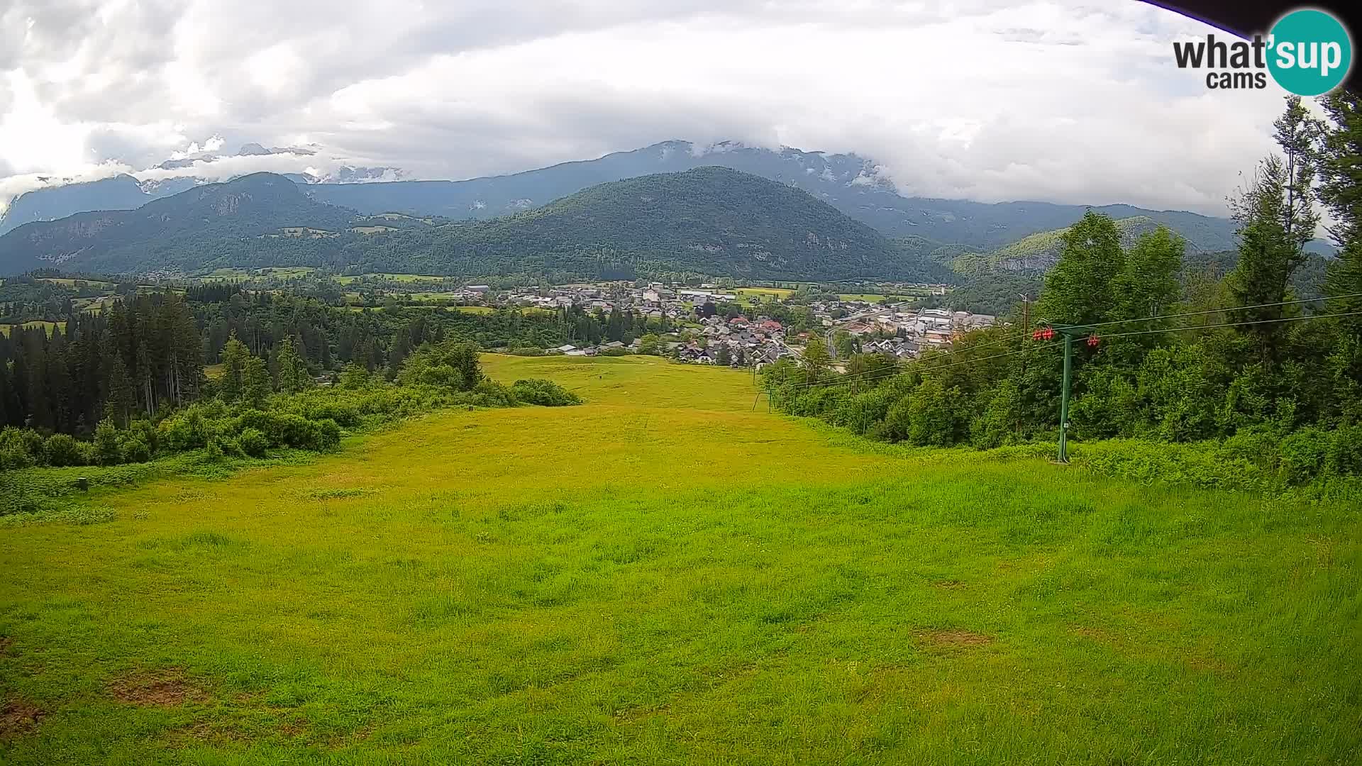 Webcam Bohinjska Bistrica – Live View from Kozji Hrbet Ski Station