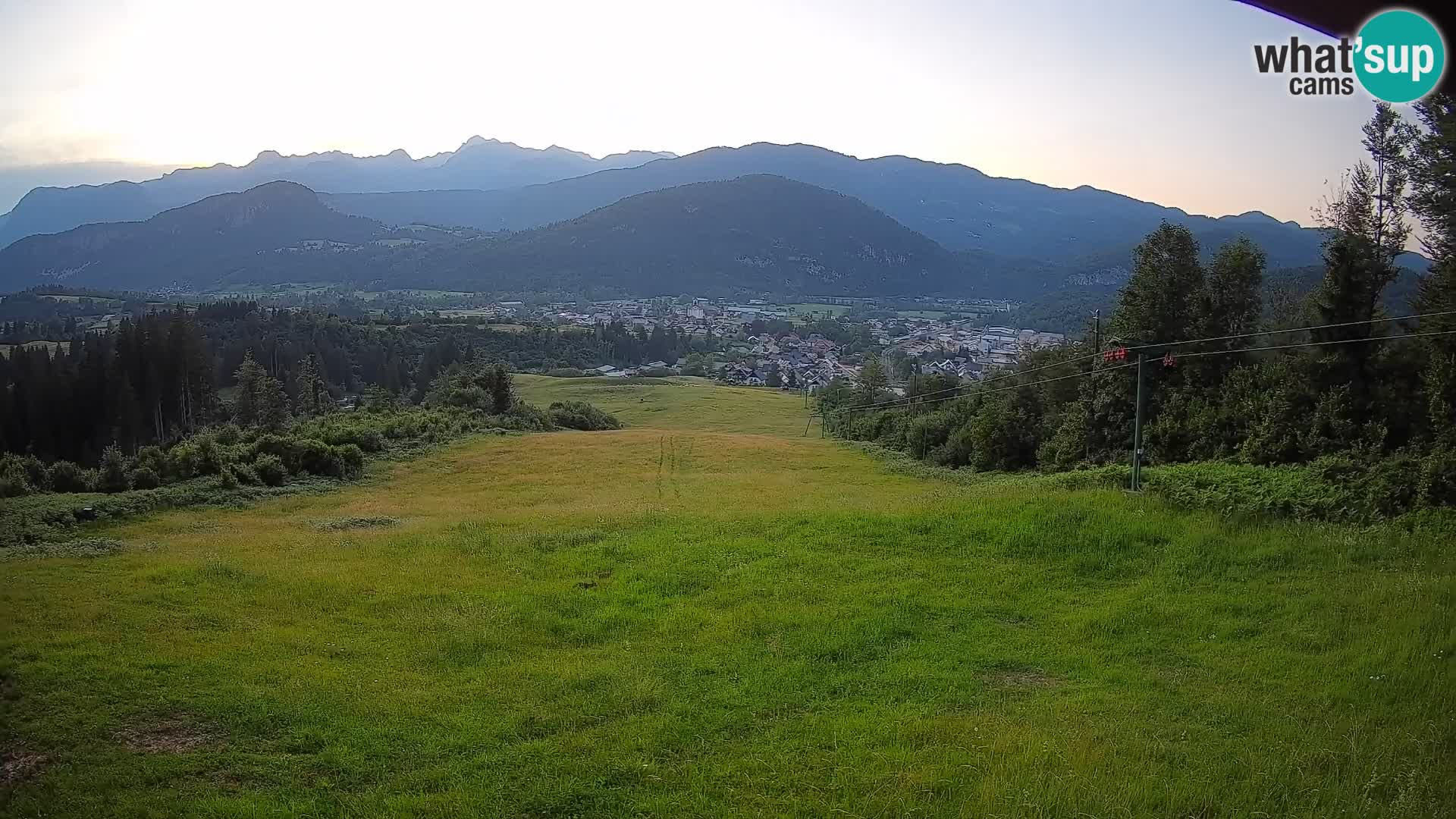 Webcam Bohinjska Bistrica – Live View from Kozji Hrbet Ski Station
