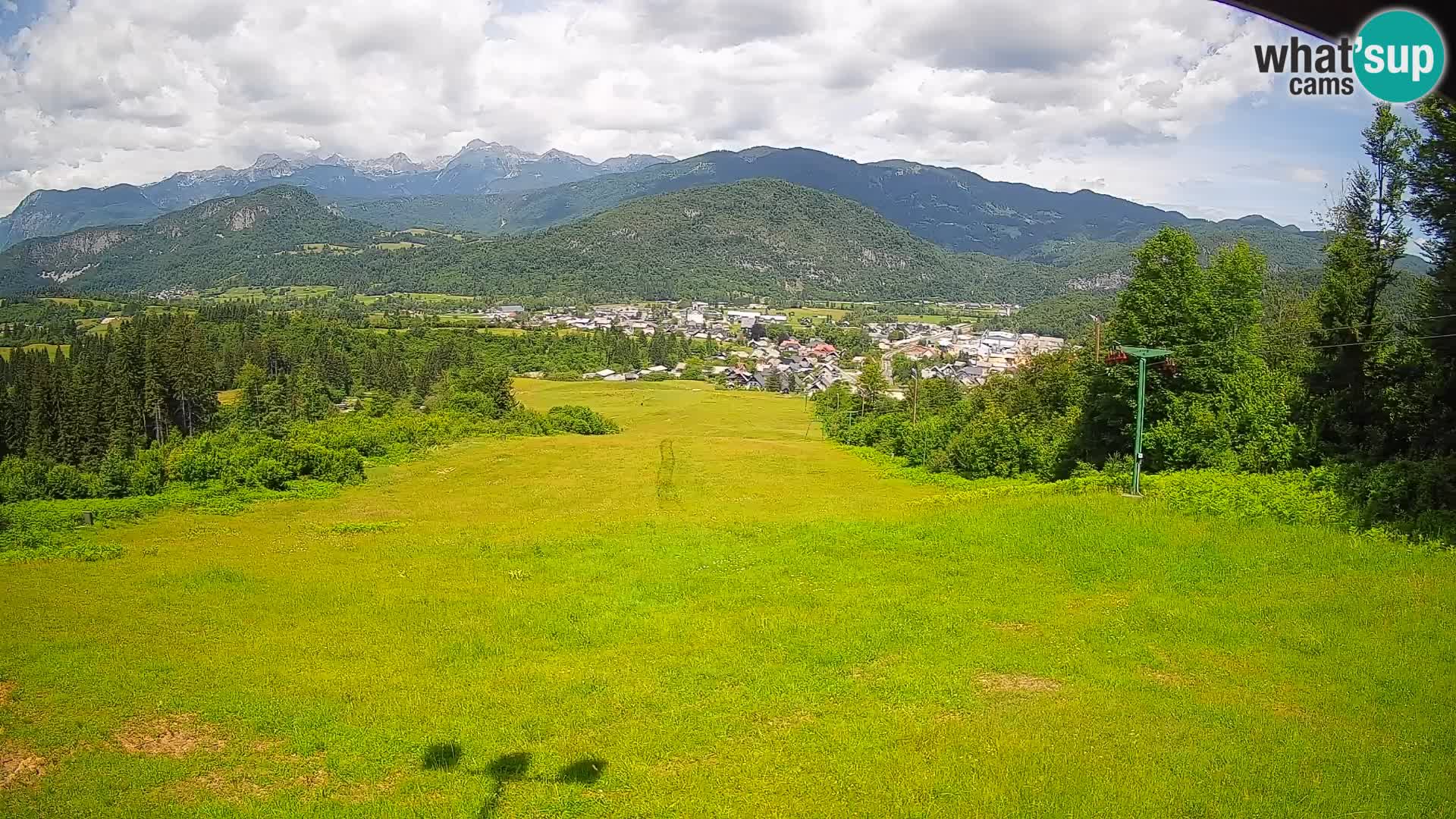 Webcam Bohinjska Bistrica – Live View from Kozji Hrbet Ski Station