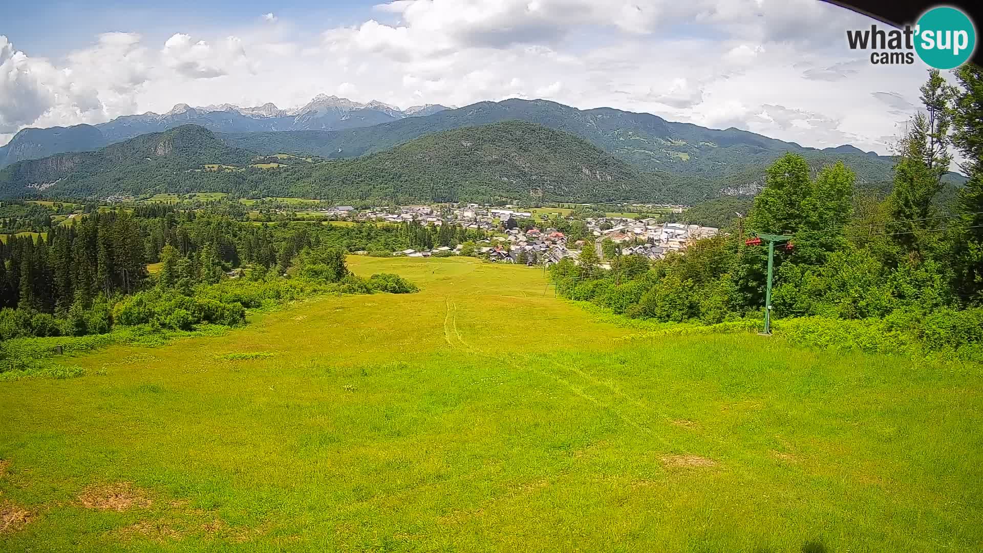 Webcam Bohinjska Bistrica – Live View from Kozji Hrbet Ski Station