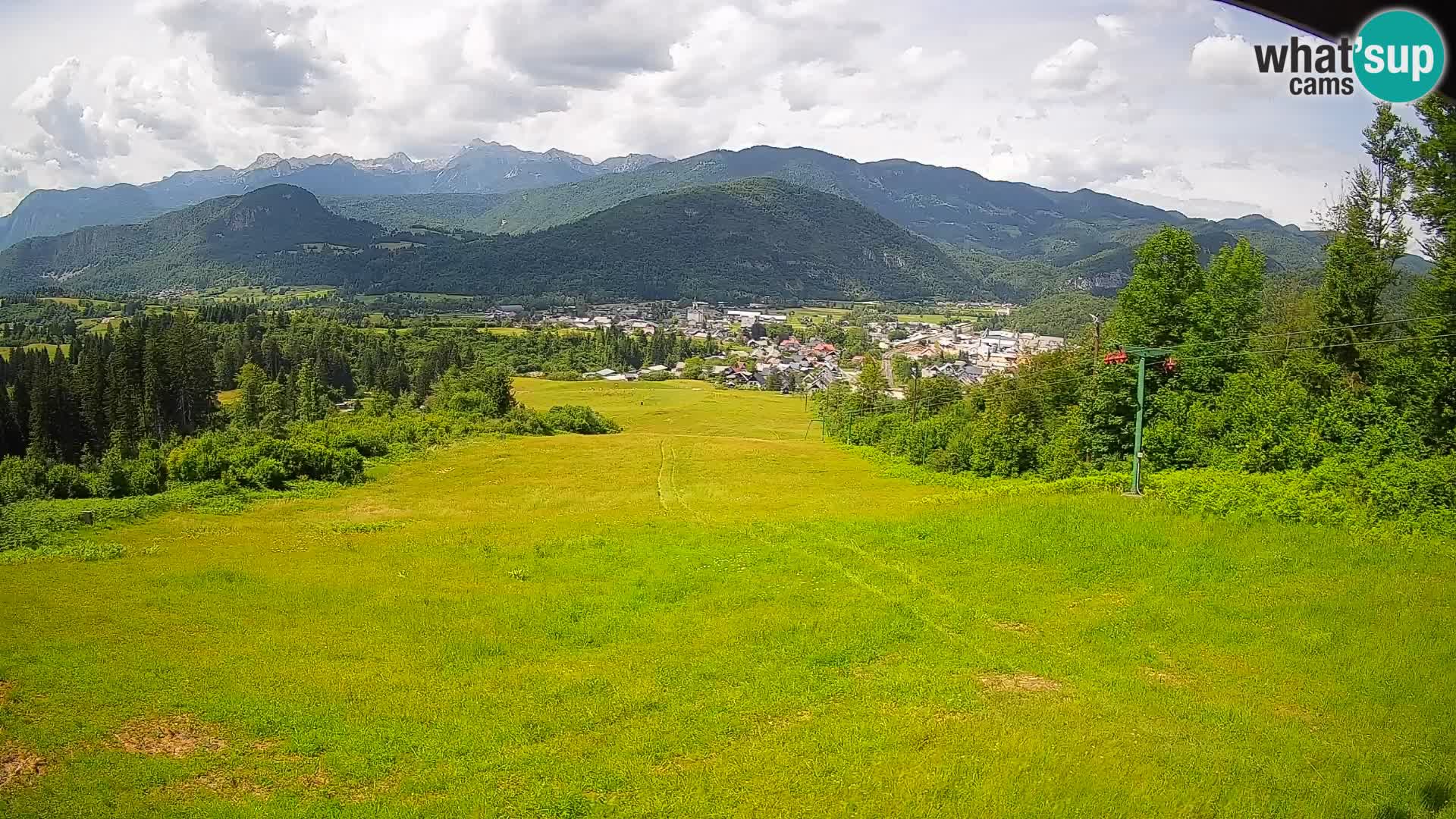 Webcam Bohinjska Bistrica – Vista live dalla stazione sciistica Kozji Hrbet